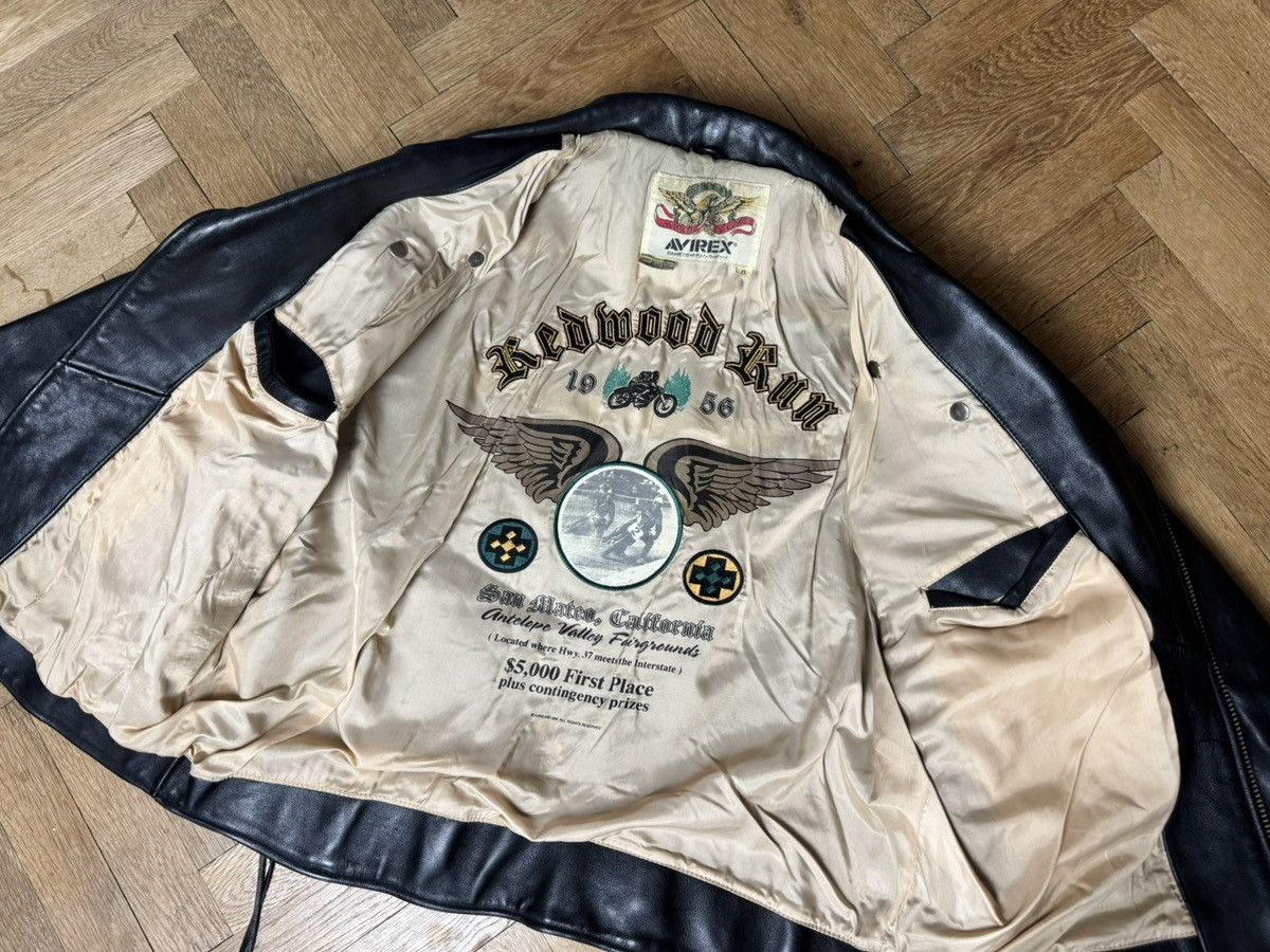 Avirex Avirex Blackhawks Moto Biker Leather Jacket XL Size US XL / EU 56 / 4 - 7 Thumbnail
