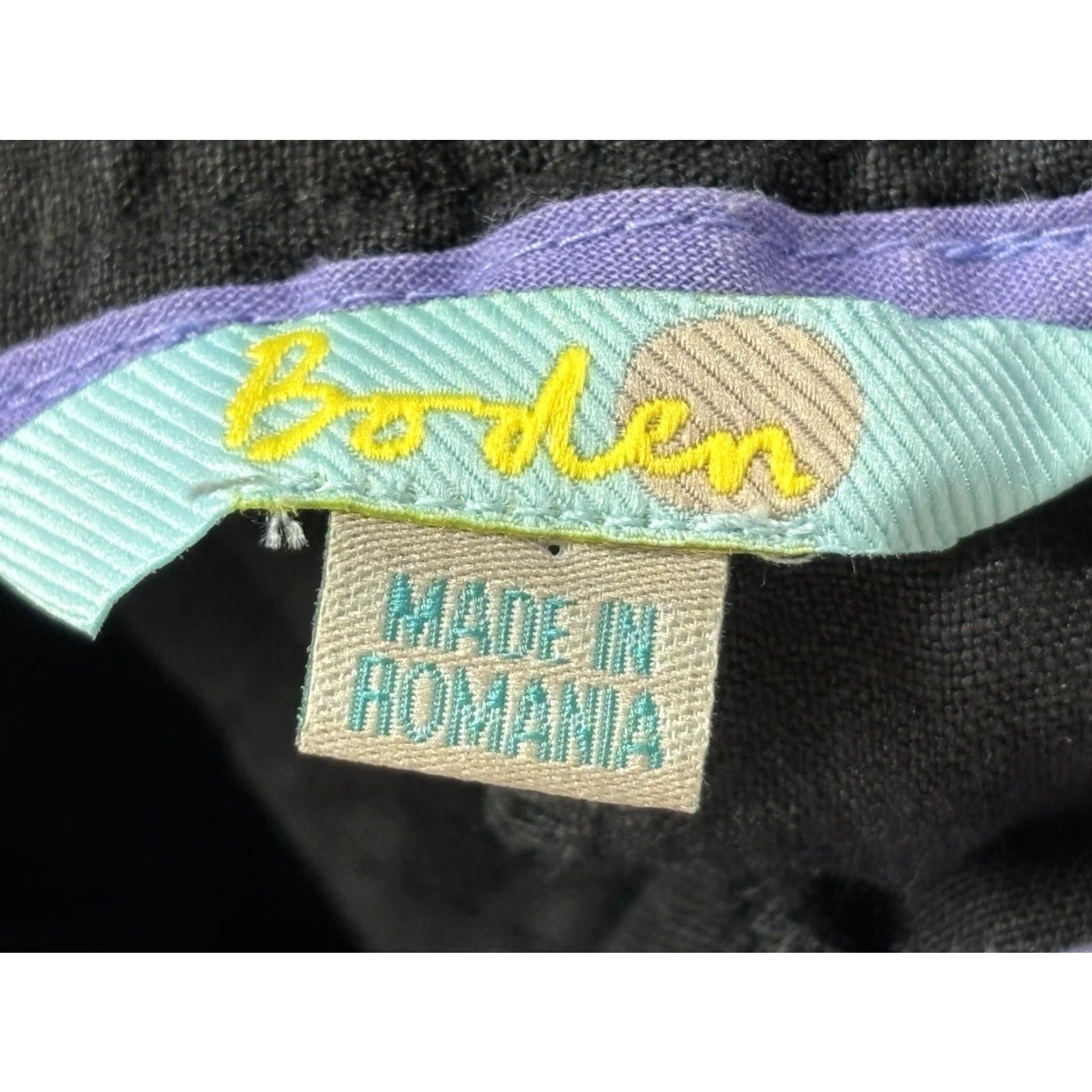 Boden Boden Linen Pants Women Sz 8 Black Straight Leg Drawstring - 100% Linen, Regular, Solid, Pre-owned Good Size 30" / US 8 / IT 44 - 5 Thumbnail