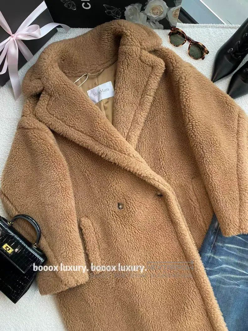 Max Mara Max Mara Camel teddy coat Size S / US 4 / IT 40 - 1 Thumbnail