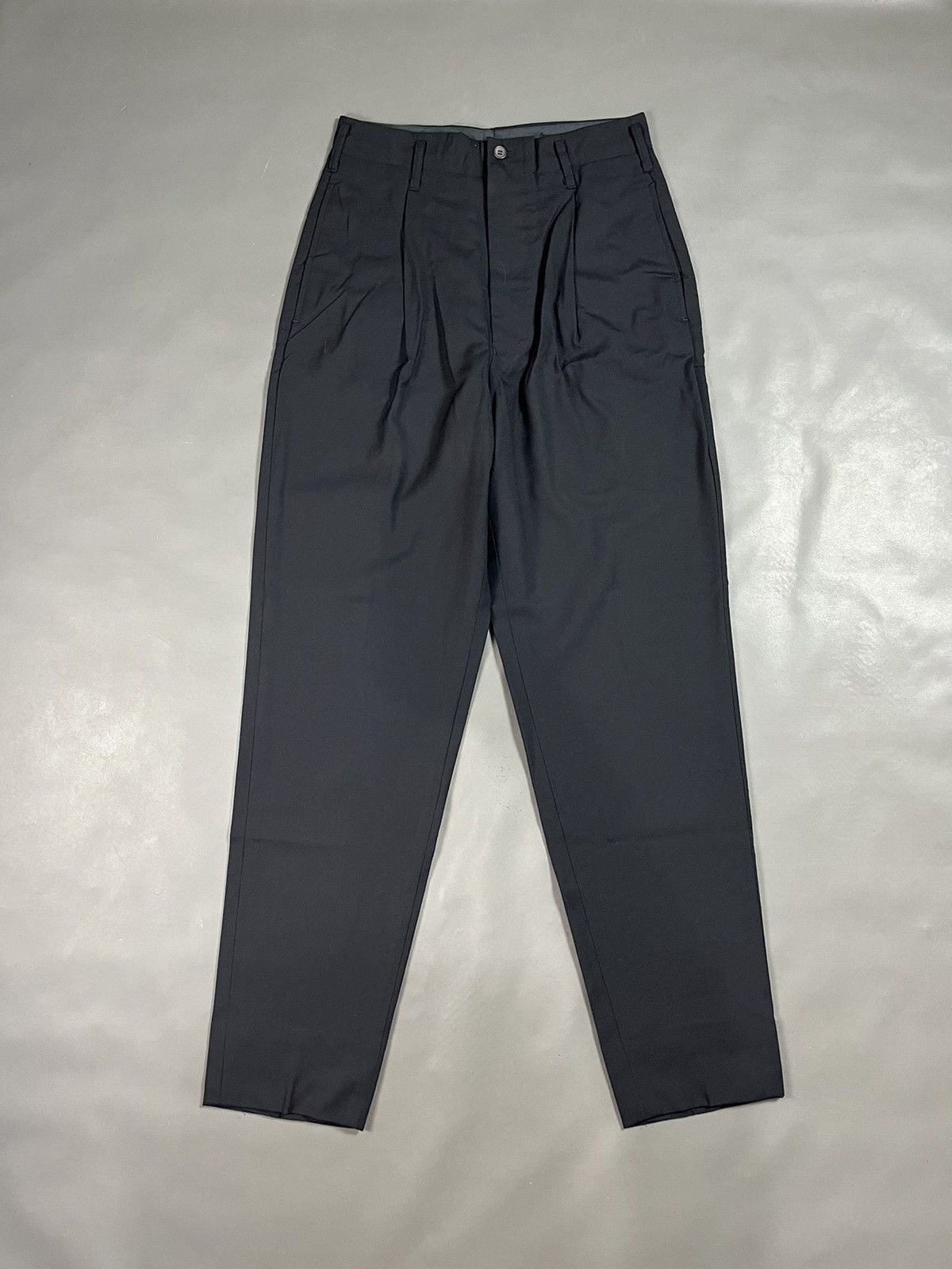 image of Jean Paul Gaultier Homme Skinny Fit Trousers in Black, Men's (Size 27)