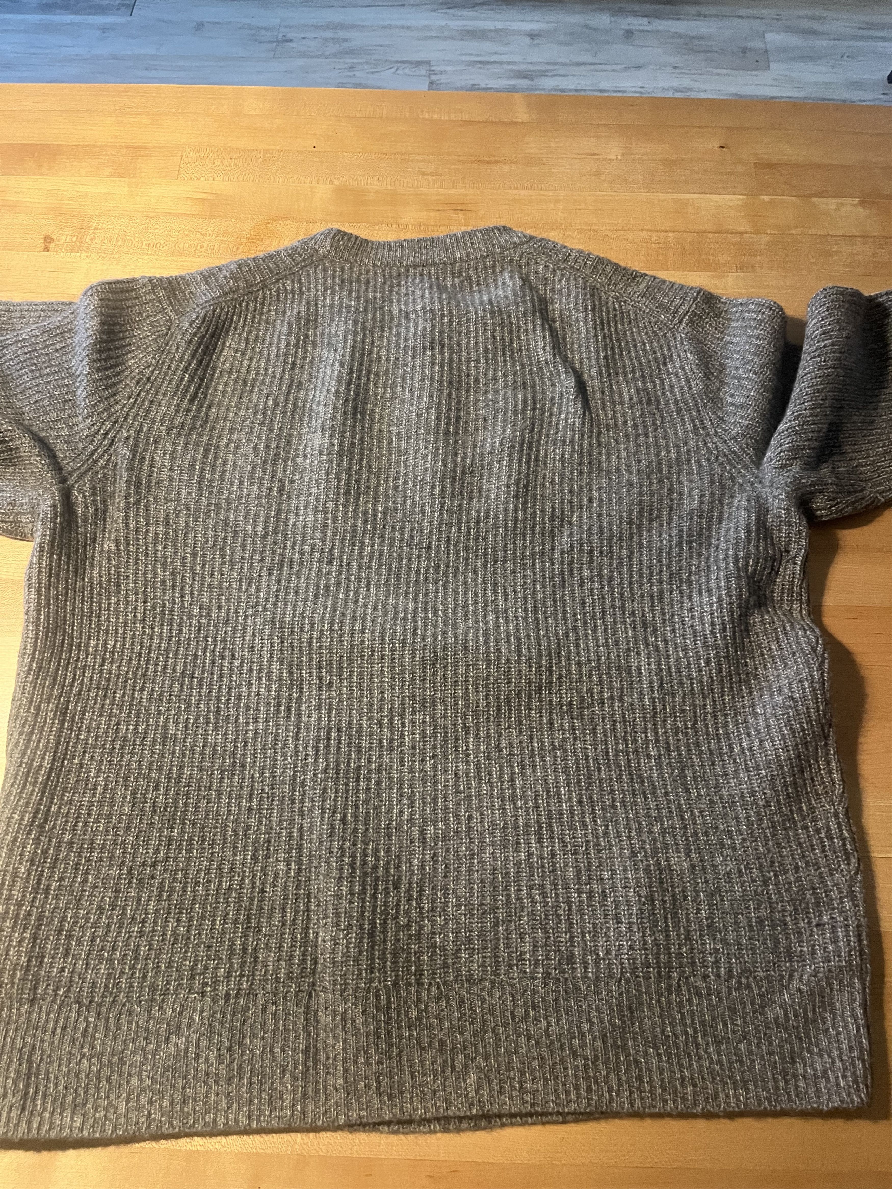 Alex Mill Alex Mill Jordan Cashmere Sweater - Grey Size US L / EU 52-54 / 3 - 2 Thumbnail