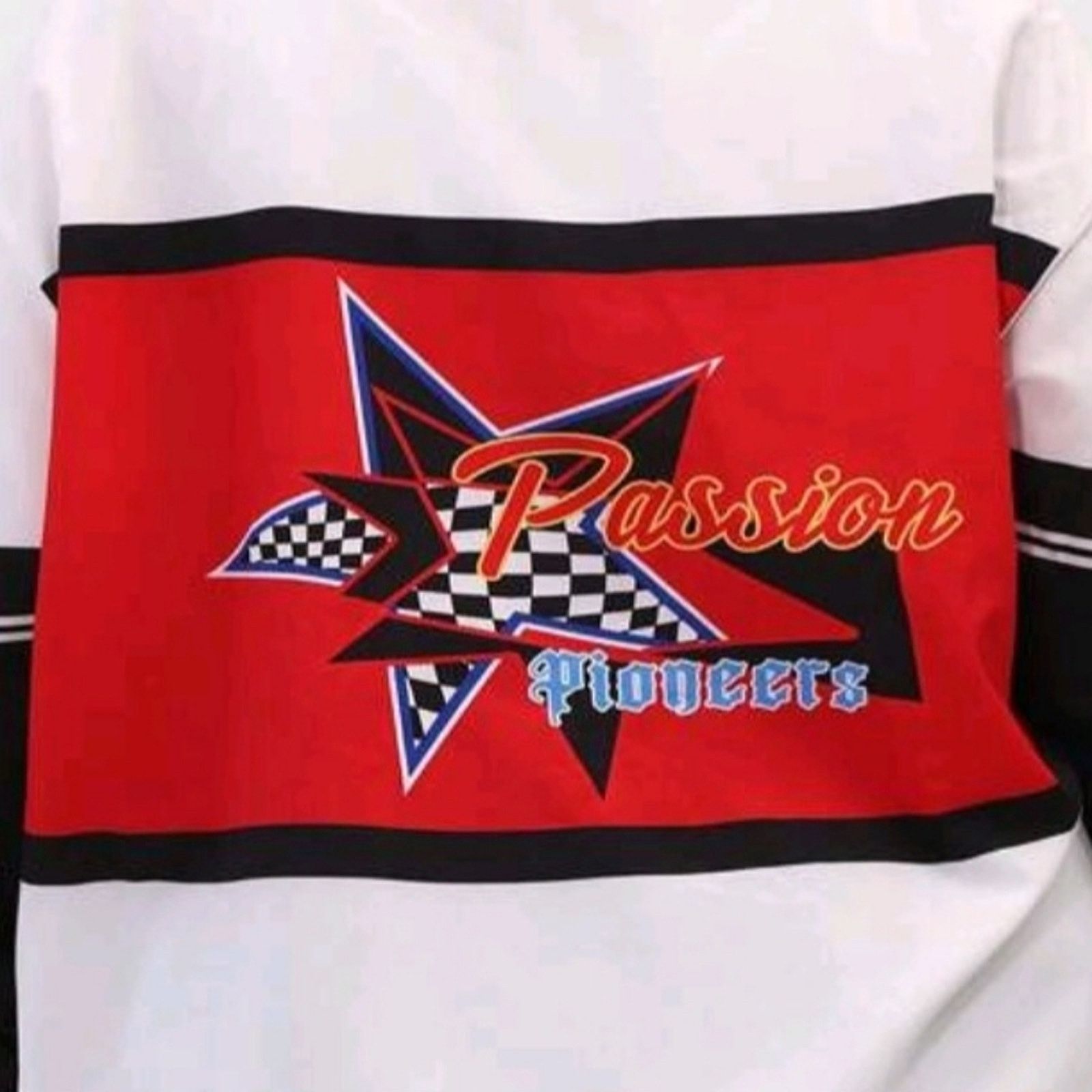 Shein PASSION ☆ NASCAR STYLE ☆ LIGHT ☆ RACING JACKET ☆ 5x ☆ NWT Size 4XL / US 24-26 - 3 Thumbnail