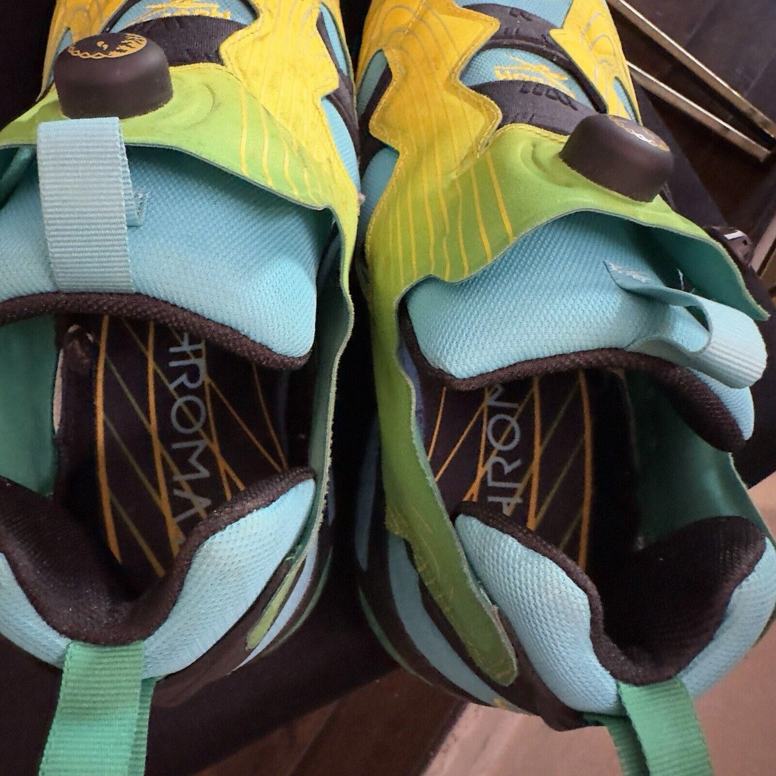 Reebok Sz 13 - Reebok Chromat x Instapump Fury OG Emerald Size US 13 / EU 46 - 5 Thumbnail