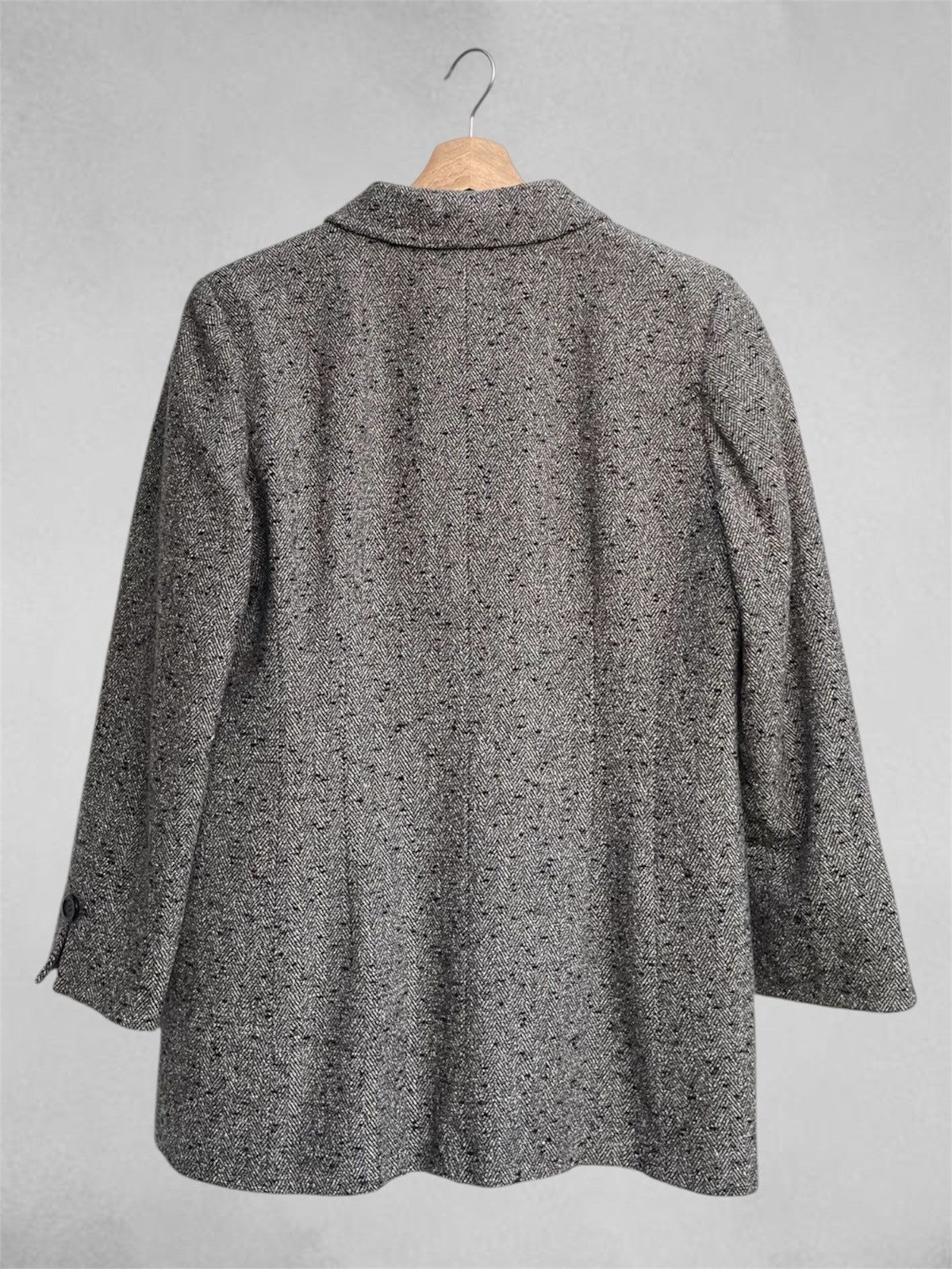 Nina Ricci Nina Ricci Cashmere Blend Herringbone Jacket Size M / US 6-8 / IT 42-44 - 4 Thumbnail