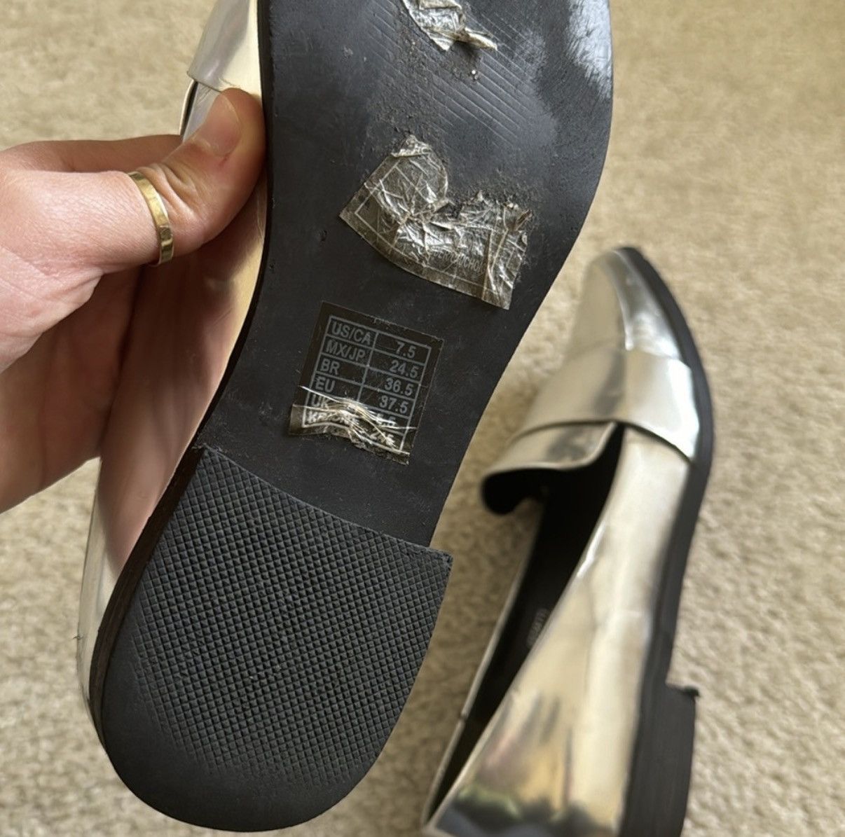 Forever 21 Forever 21 Women’s Pointy Loafers Size US 7.5 / IT 37.5 - 6 Thumbnail