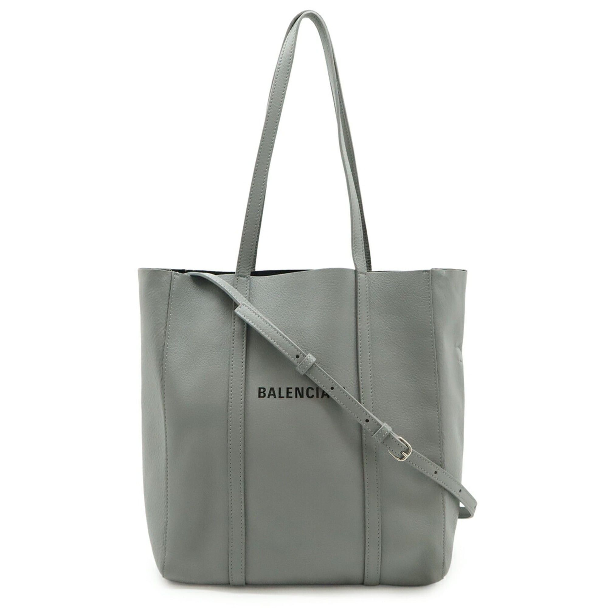 Balenciaga BALENCIAGA Everyday Tote XS Bag Shoulder Leather Gray 551810 Size ONE SIZE - 1 Thumbnail