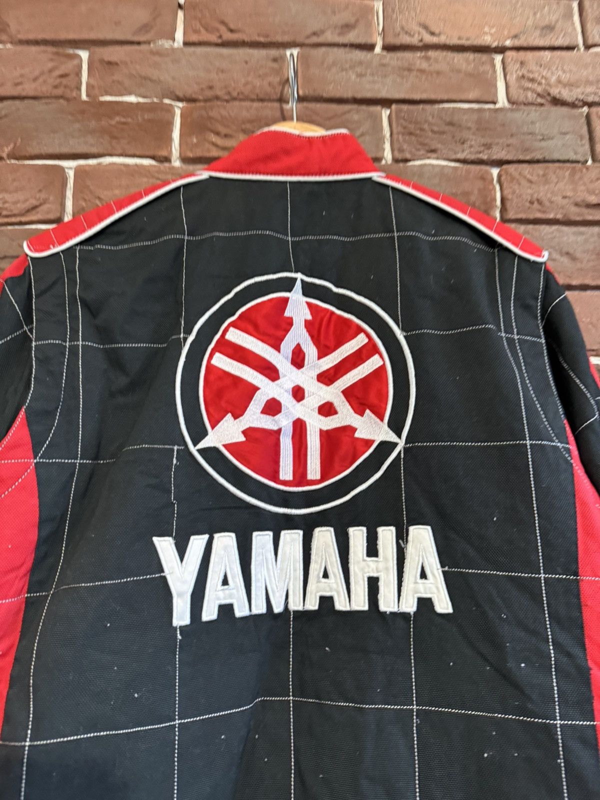 Vintage Vintage Yamaha Racing Bomber Jacket Hype Streetwear Black M Size US M / EU 48-50 / 2 - 15 Thumbnail