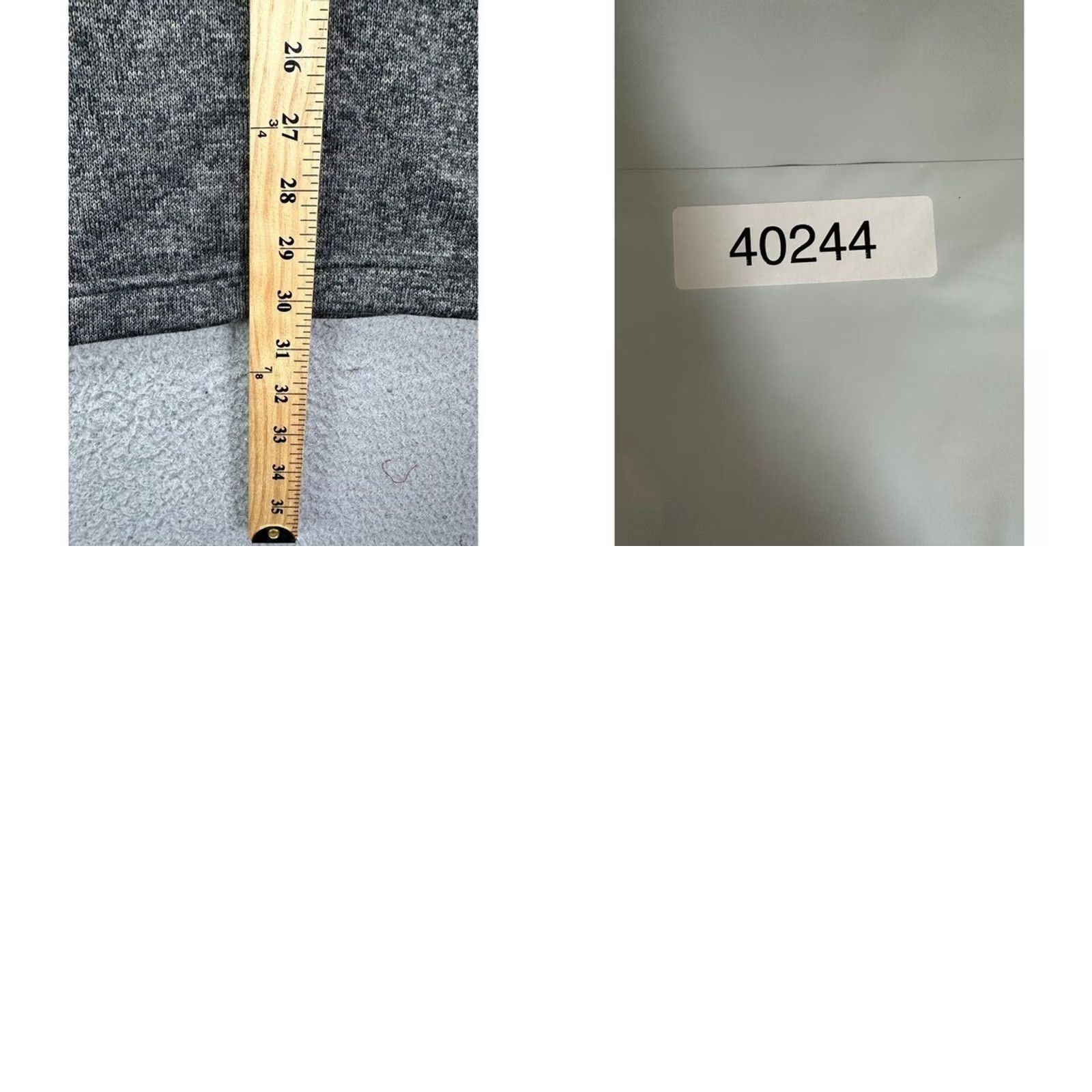 Eddie Bauer Eddie Bauer Sweater Mens 2XL Grey Fleece Lined Quarter Zip Pullover Sweatshirt Size US XXL / EU 58 / 5 - 8 Thumbnail