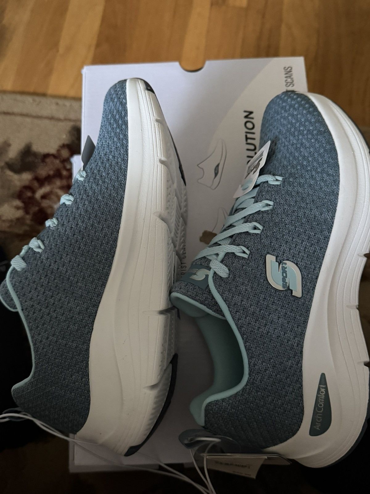 SKECHERS S Sport by SKECHERS (Kamryn Blue) Size US 6 / IT 36 - 3 Thumbnail