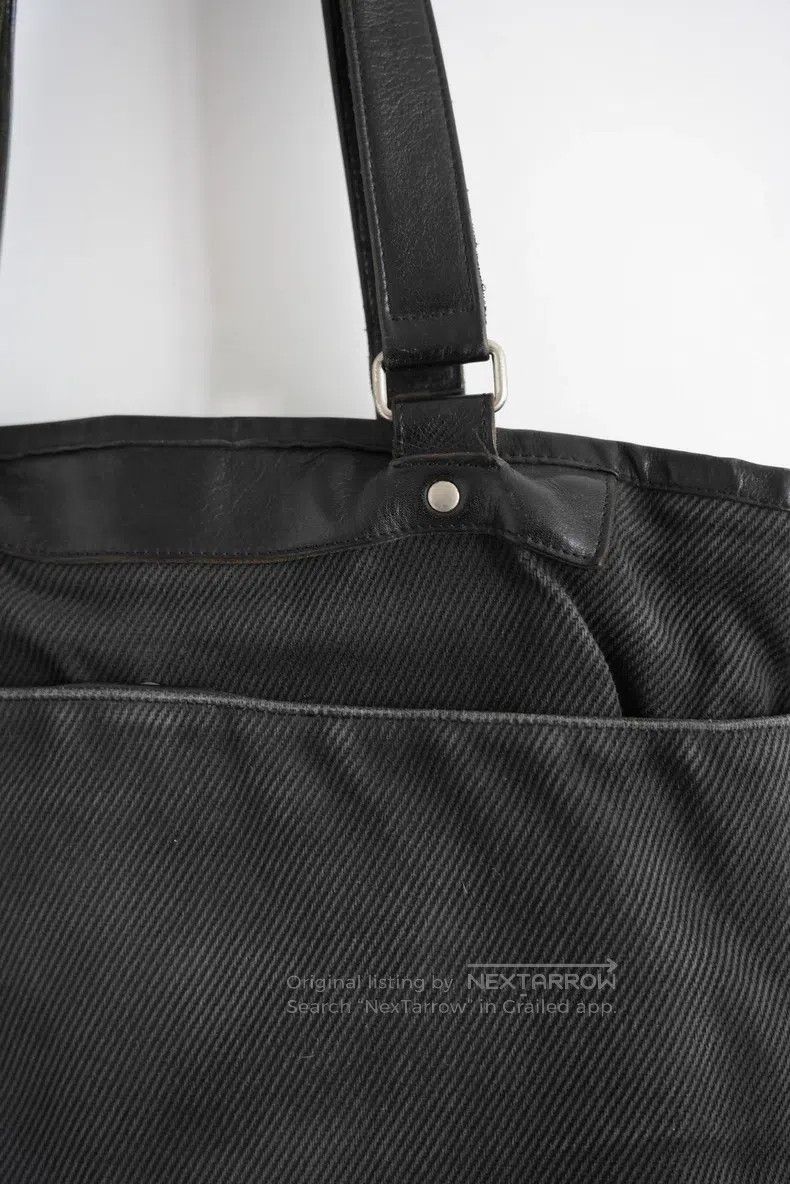 Yohji Yamamoto Yohji Yamamoto Cowhide Patchwork Tote Bag Size ONE SIZE - 6 Thumbnail