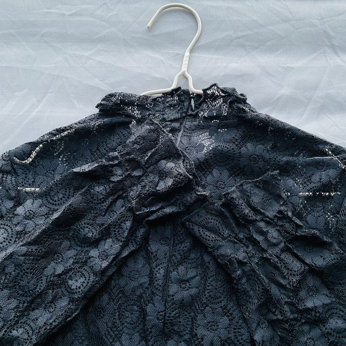 If Six Was Nine × Japanese Brand Japanese Floral Lace Mesh Top Size S / US 4 / IT 40 - 4 Thumbnail