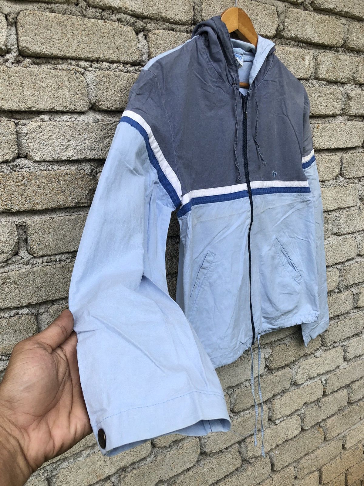 Ocean Pacific Vintage Ocean Pacific Weather Wear Fullzipper Light Jacket Size US L / EU 52-54 / 3 - 6 Thumbnail