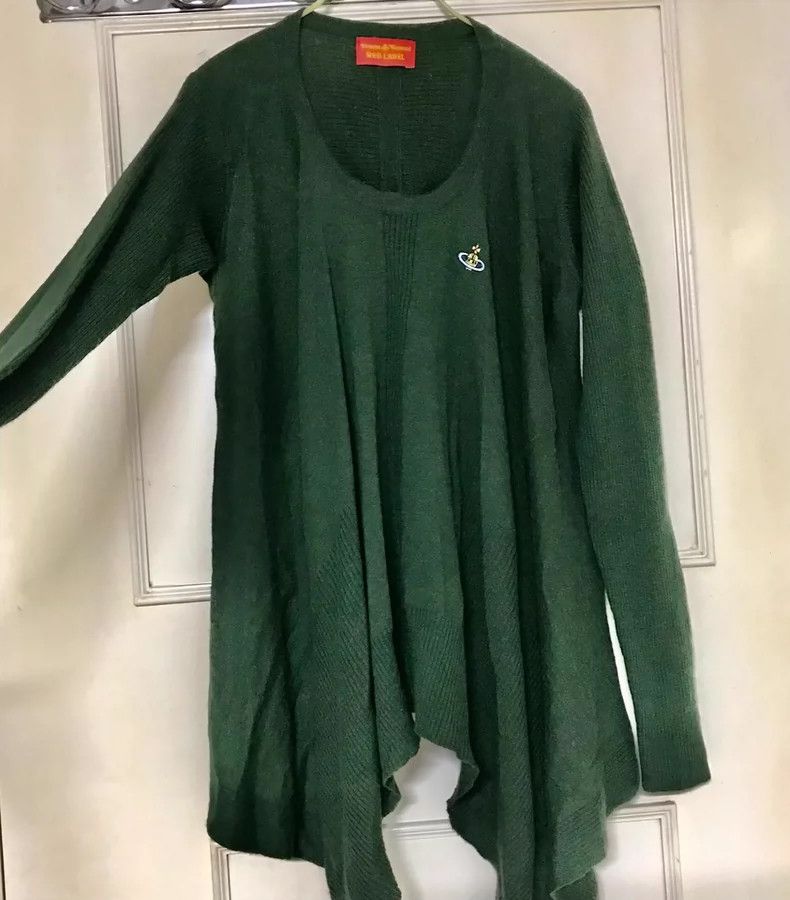 Vivienne Westwood Vivienne Westwood Dark green super cotton jersey top Size S / US 4 / IT 40 - 3 Thumbnail