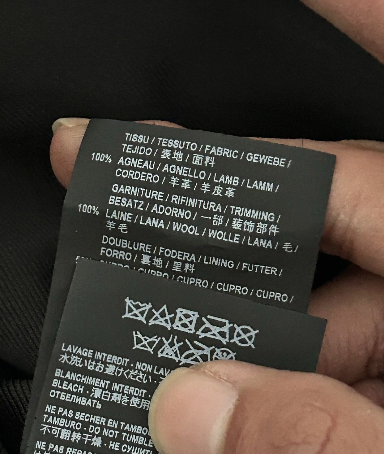 Saint Laurent Paris Saint Laurent 16fw full leather black baseball jacket Size US M / EU 48-50 / 2 - 5 Thumbnail