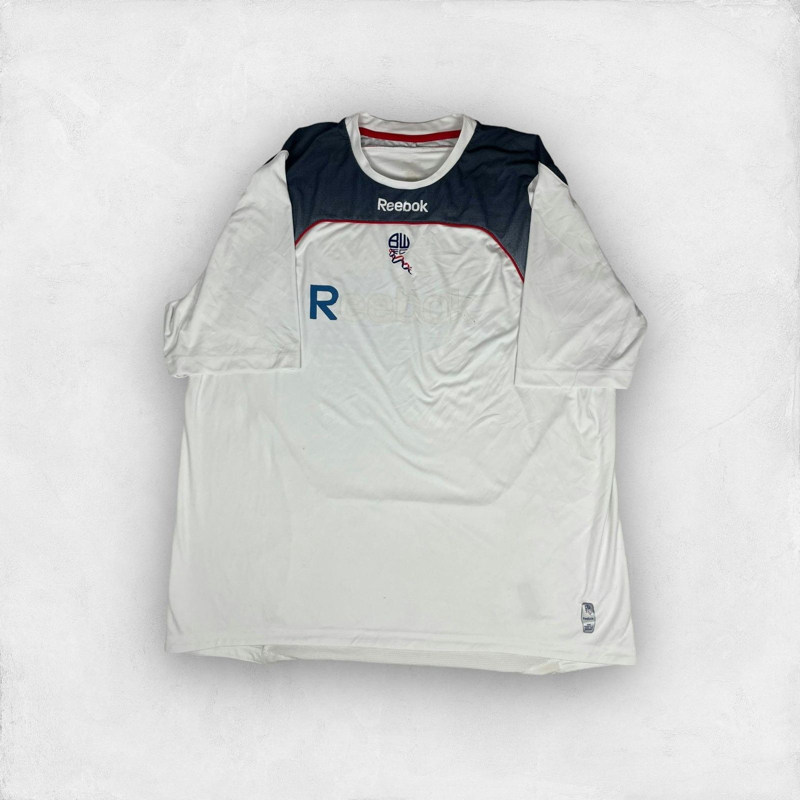 Reebok Reebok Men's White Bolton Wanderers F.C. Pullover Jersey XL Size US XL / EU 56 / 4 - 1 Thumbnail
