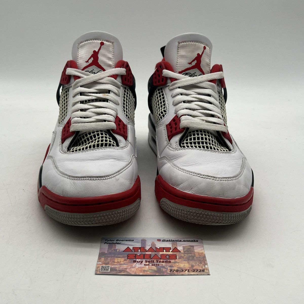 Jordan Brand Air Jordan 4 fire red Size US 9.5 / EU 42-43 - 2 Thumbnail