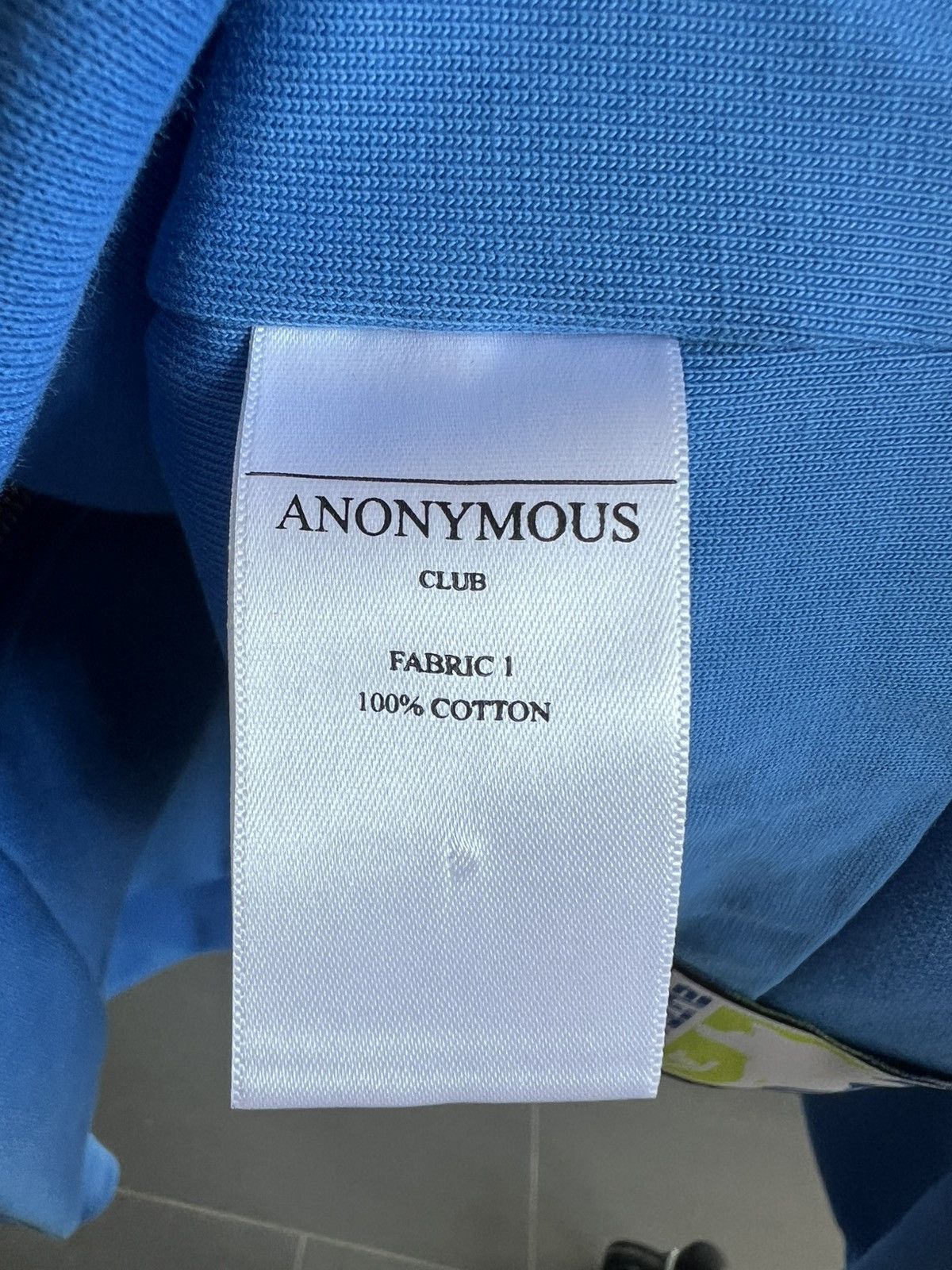 Anonymous Club Collection 01 “Club Couture” Shoulder Pad Blue Jacket BNWT Size US M / EU 48-50 / 2 - 11 Thumbnail