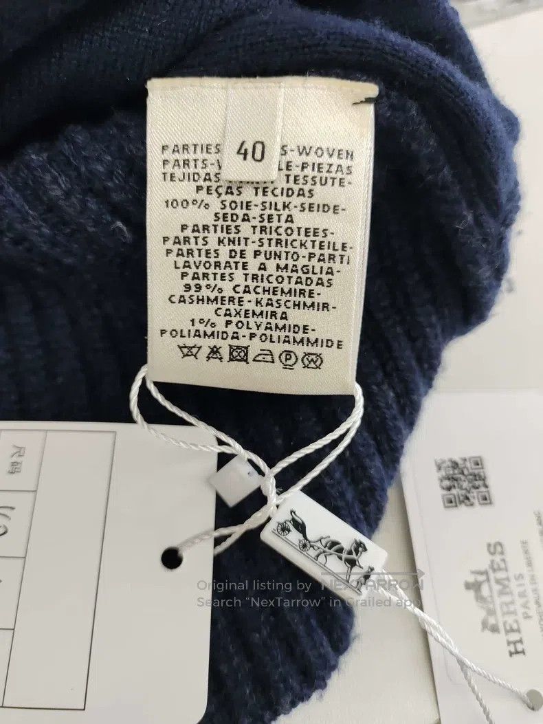 Hermes Hermes Wool Knit Sweater Size S / US 4 / IT 40 - 4 Thumbnail