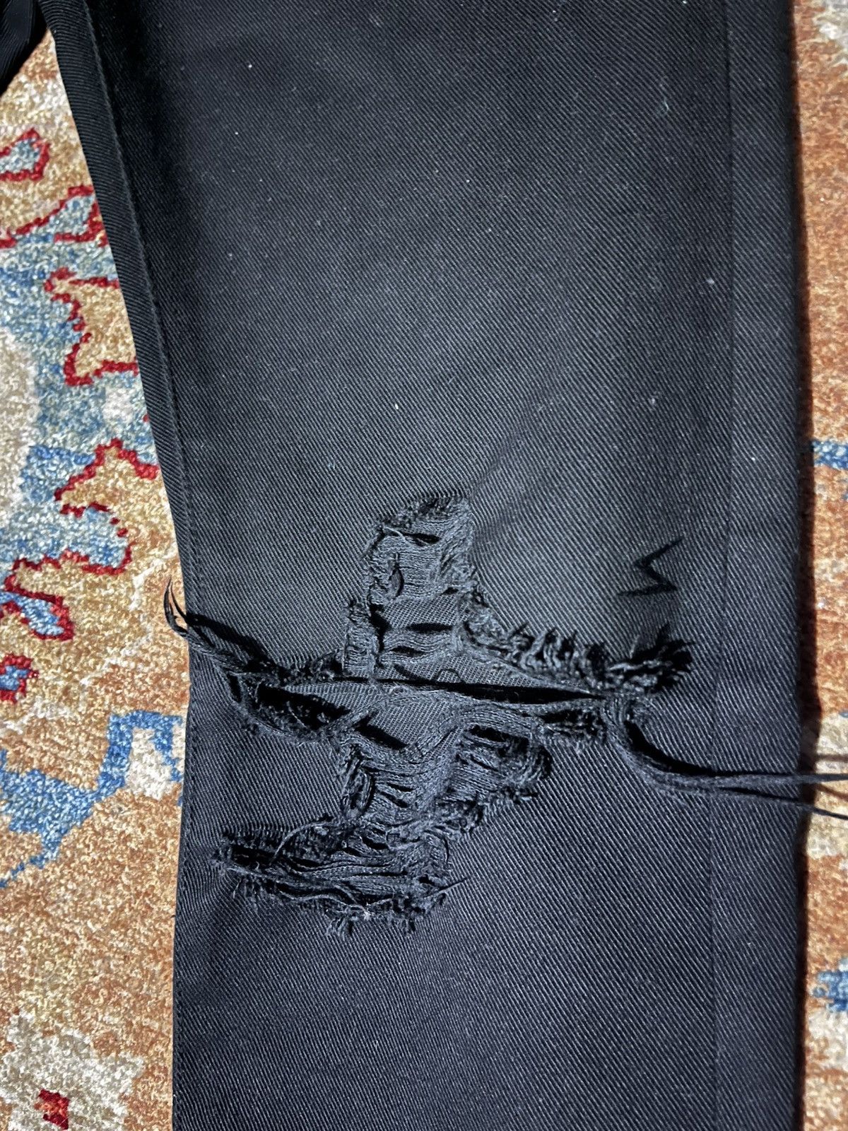 Jun Takahashi × Undercover AW05 Arts and Crafts Denim Size 29" - 3 Thumbnail