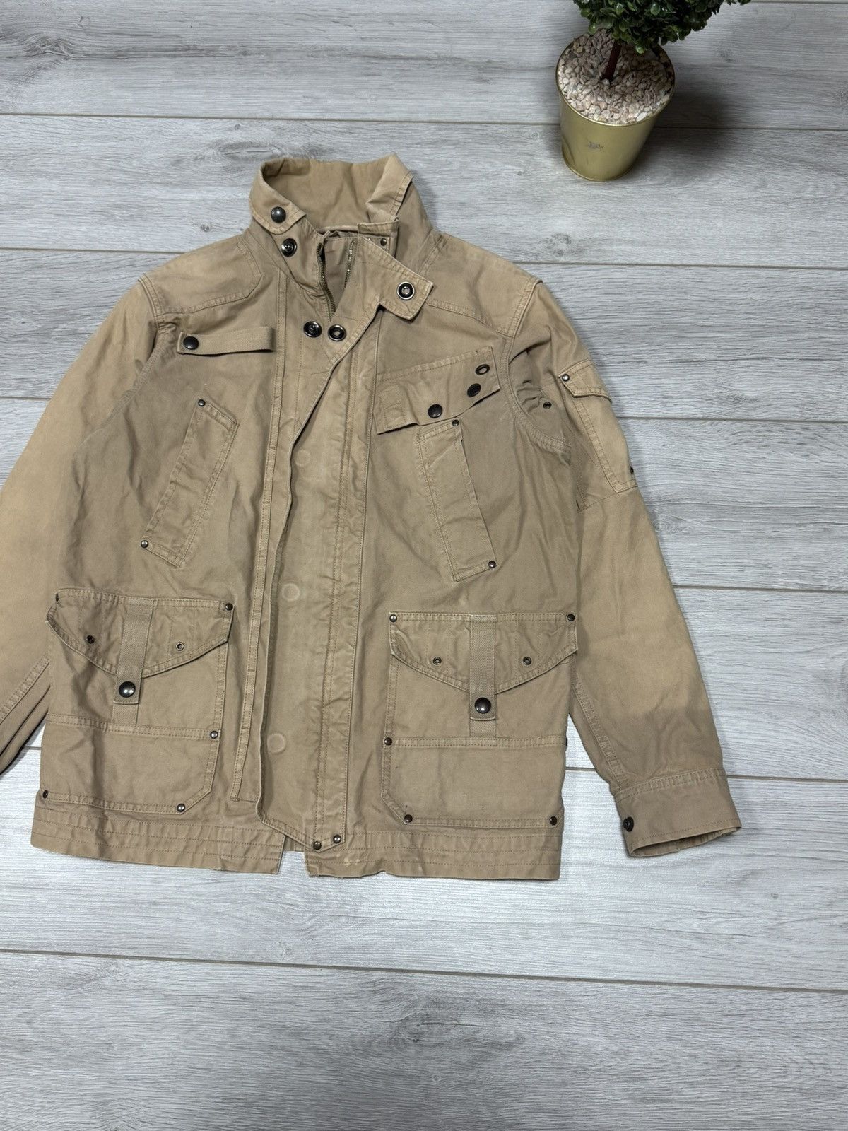 Polo Ralph Lauren POLO Ralph Lauren military utility jacket zip multipocket Size US L / EU 52-54 / 3 - 1 Thumbnail