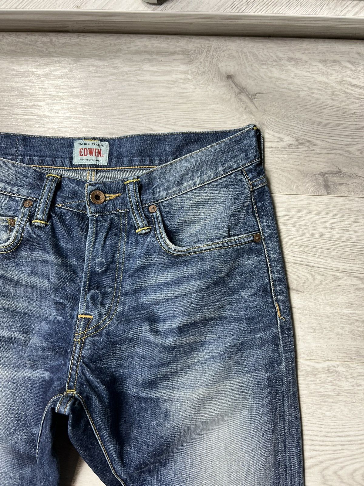 Edwin Edwin ED-55 Relaxed Tokyo Japan Jeans Denim Pants Size US 30 / EU 46 - 9 Thumbnail