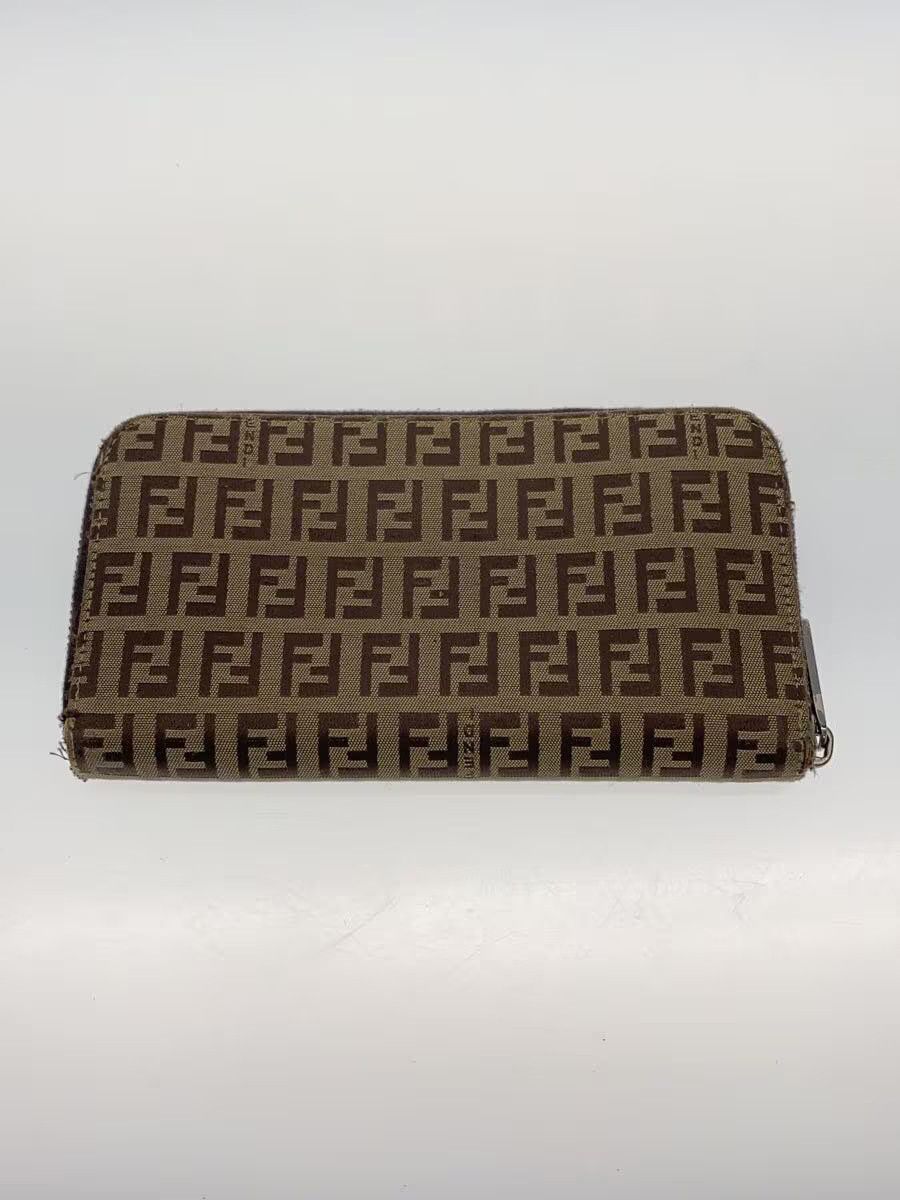 Fendi Fendi Canvas Long Wallet Brown Size ONE SIZE - 2 Thumbnail