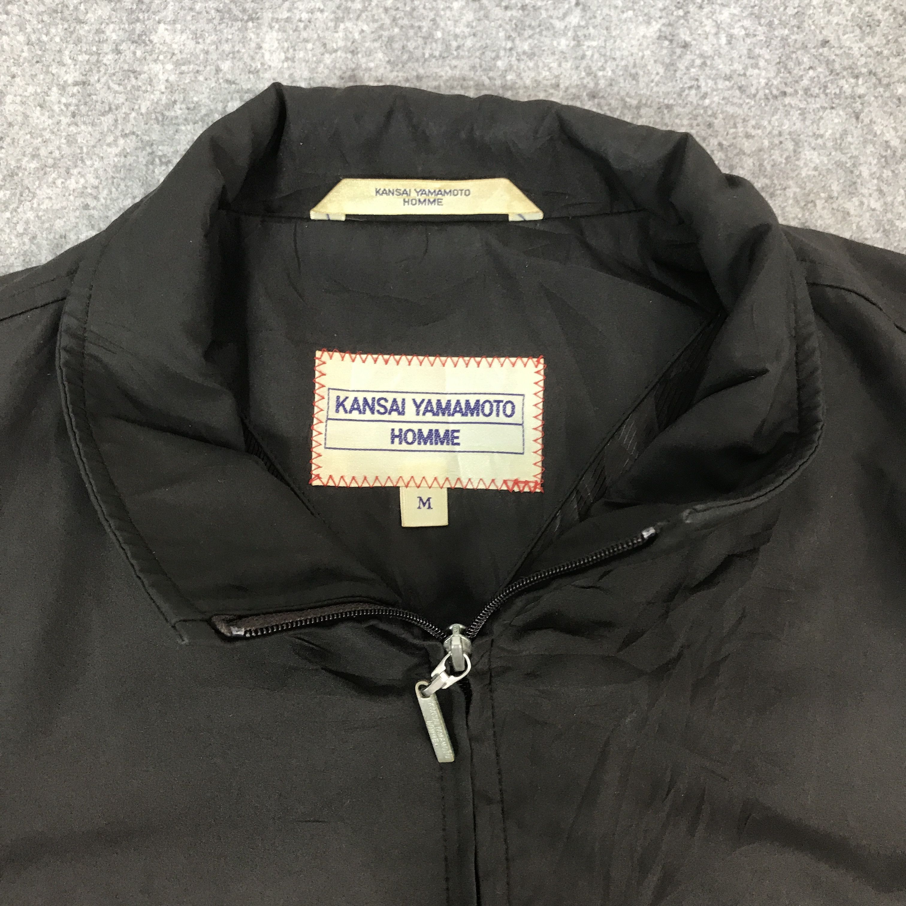 Japanese Brand × Kansai Yamamoto Kansai Yamamoto Zipper Jacket Size US M / EU 48-50 / 2 - 8 Thumbnail