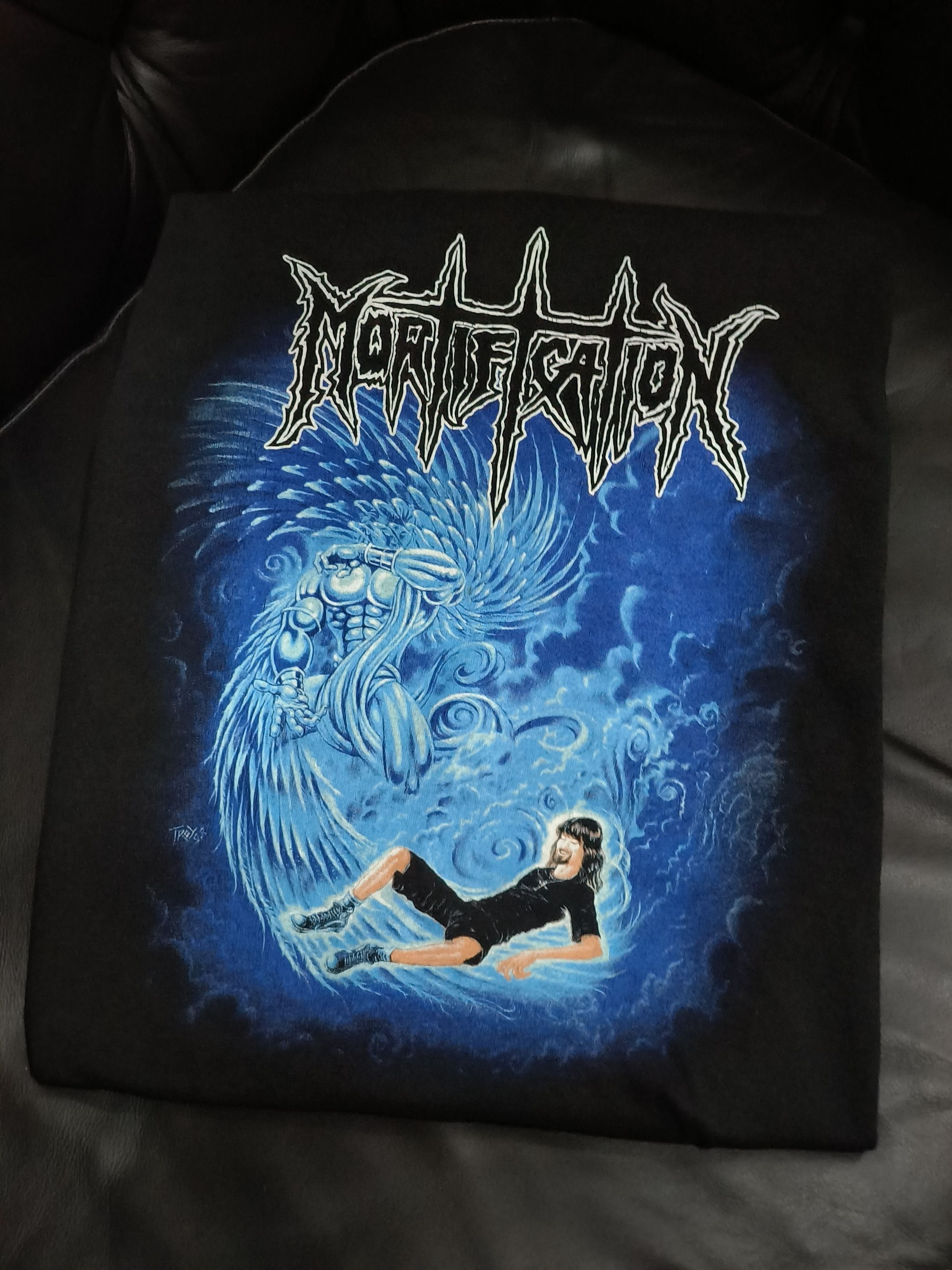 Band Tees Vintage 90s Mortification (Triumph of mercy) shirt Size US XL / EU 56 / 4 - 1 Thumbnail