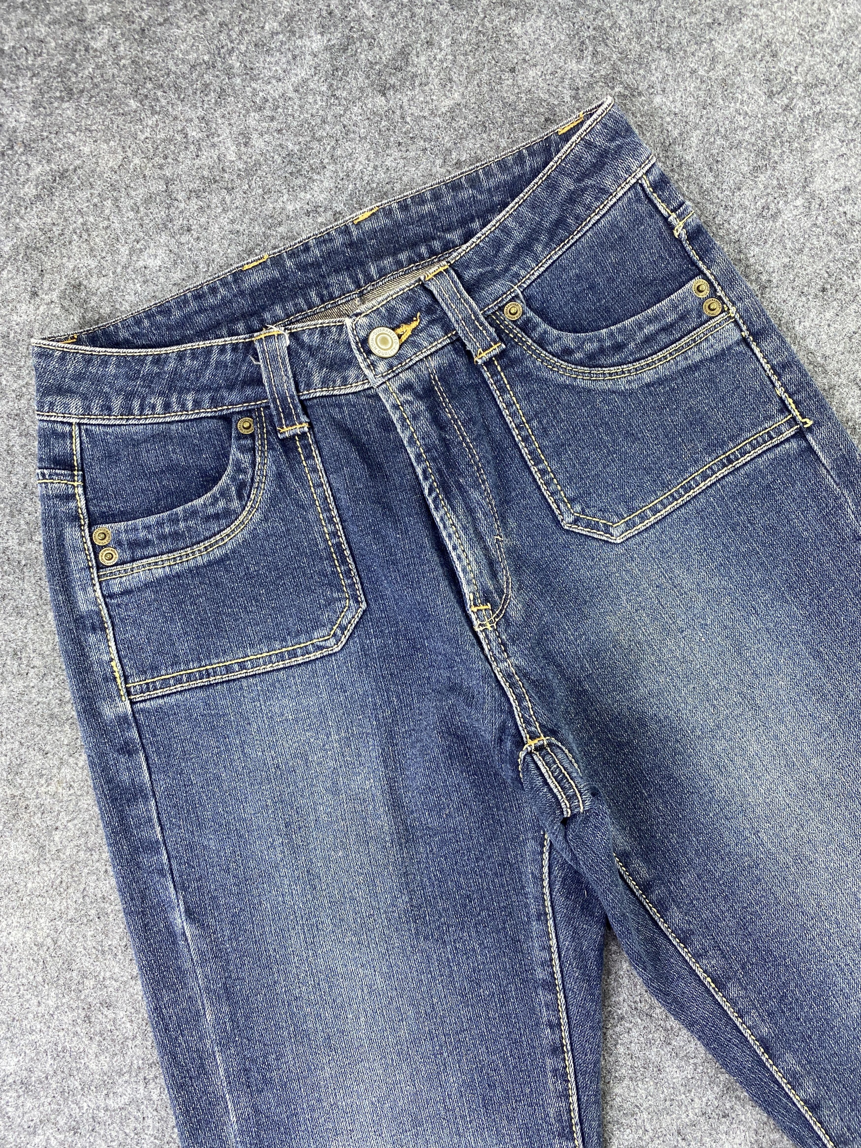 Japanese Brand Japanese Brand Bootcut Wash Jeans - J1048 Size 27" / US 4 / IT 40 - 5 Thumbnail