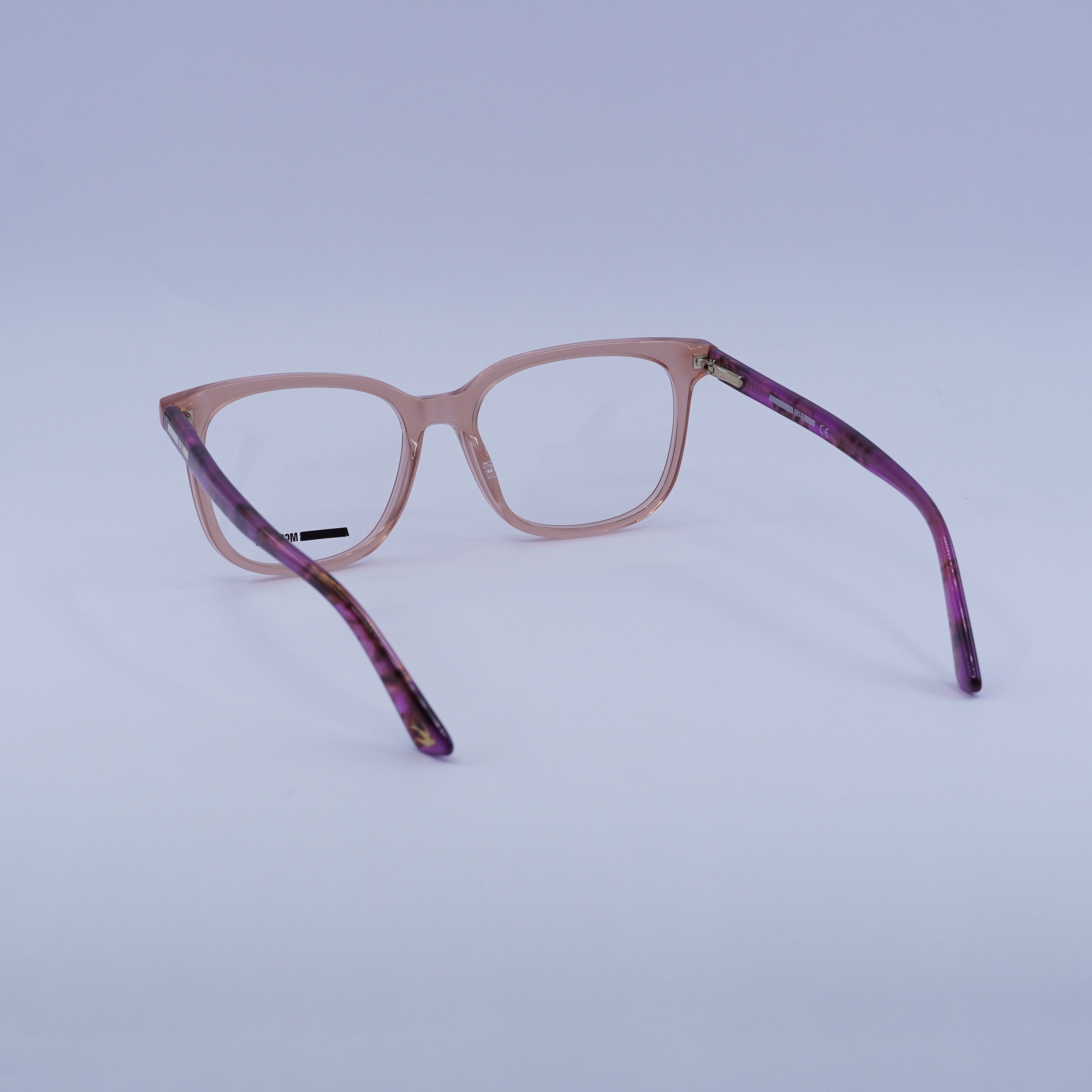 McQ Alexander McQueen McQ by Alexander McQueen MQ0276O 003 Eyeglasses Pink 52 Size ONE SIZE - 9 Thumbnail