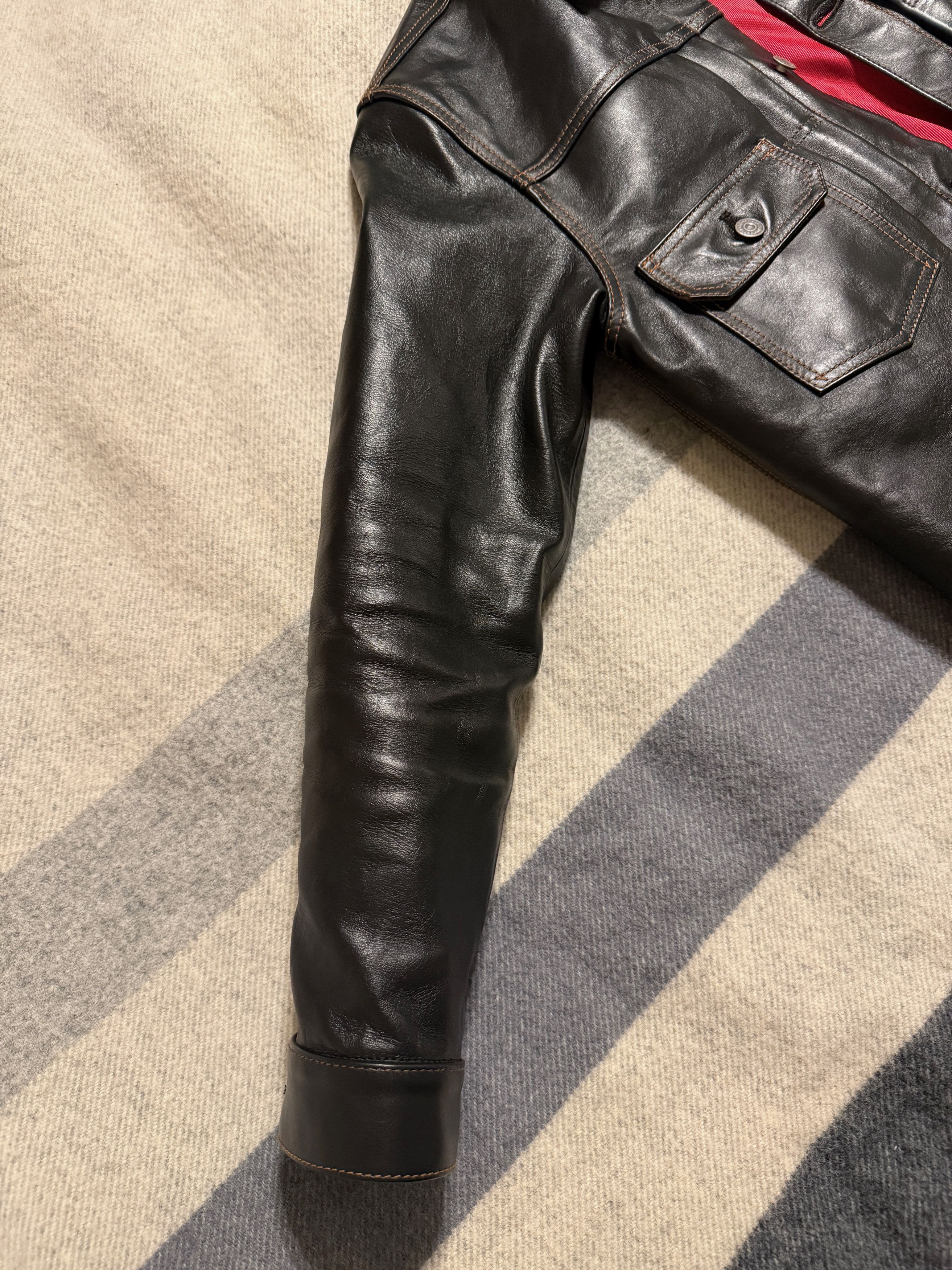 The Flat Head The Flat Head FN-LJ-HJ002 Shinki Horsehide Type II Size US M / EU 48-50 / 2 - 3 Thumbnail