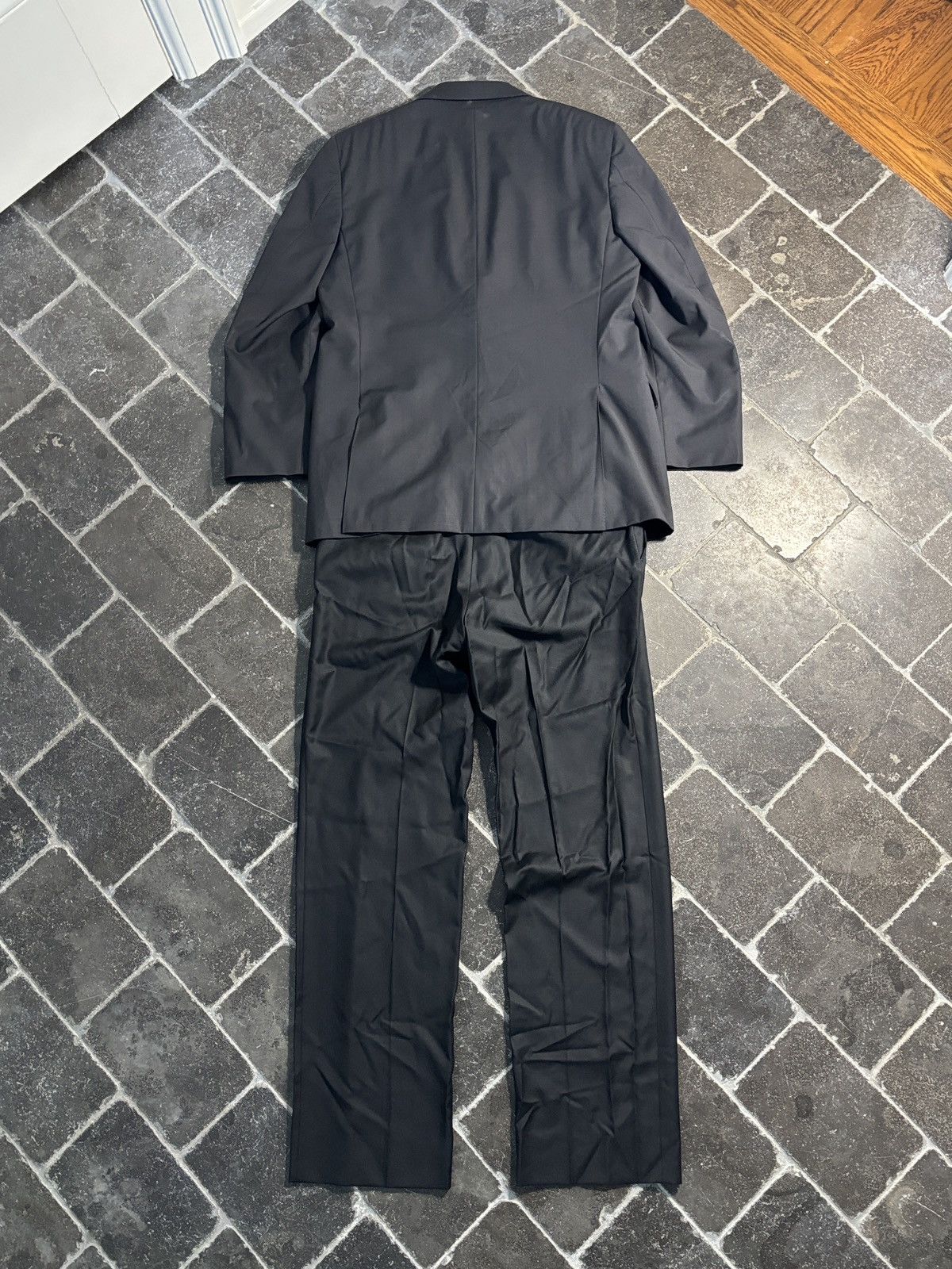 Canali Canali Suit Two Piece Suit Made in Italy Designer Two Tone Size 52R - 16 Thumbnail