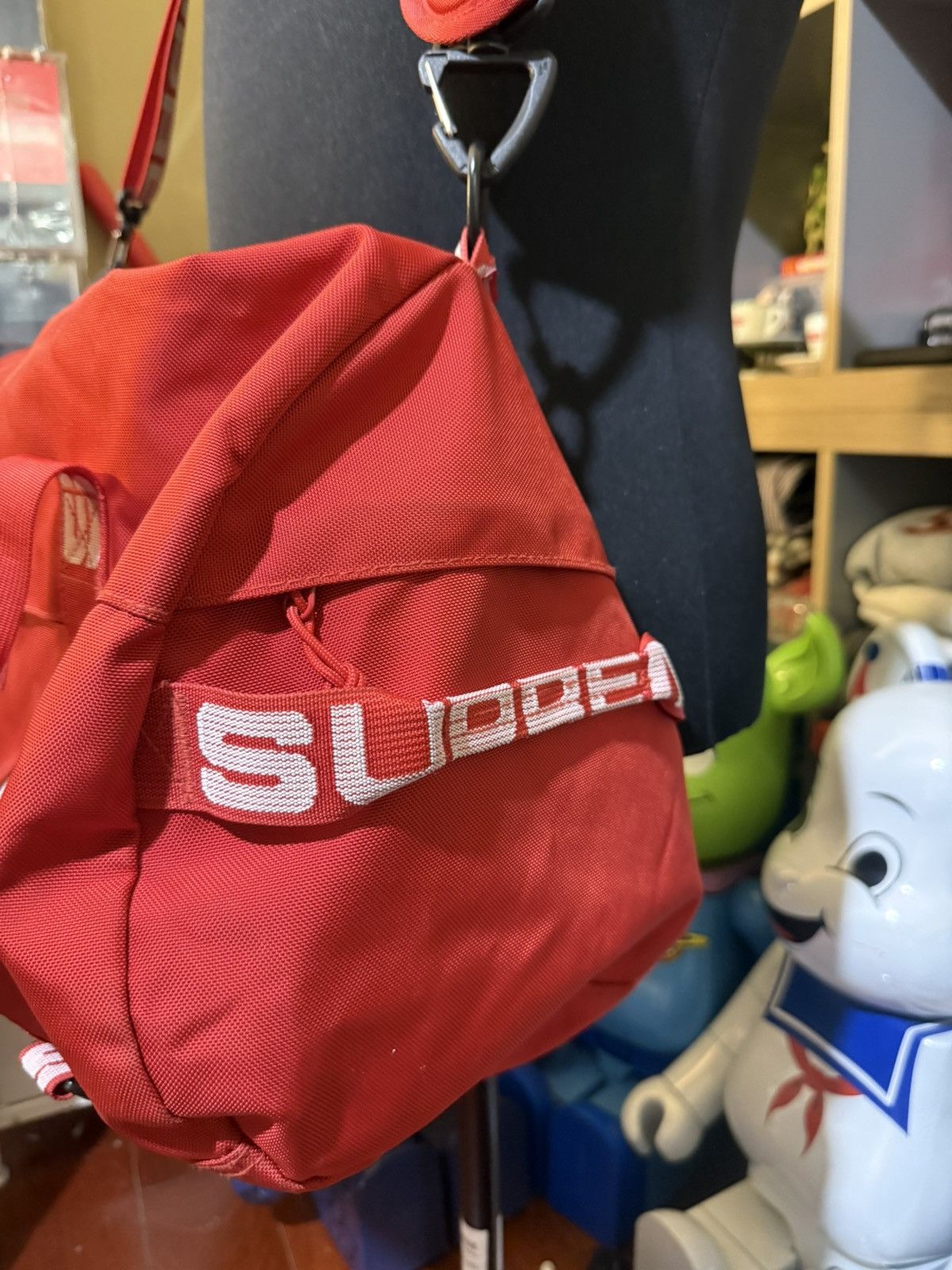 Supreme Supreme Red Duffle Bag SS18 Size ONE SIZE - 3 Thumbnail