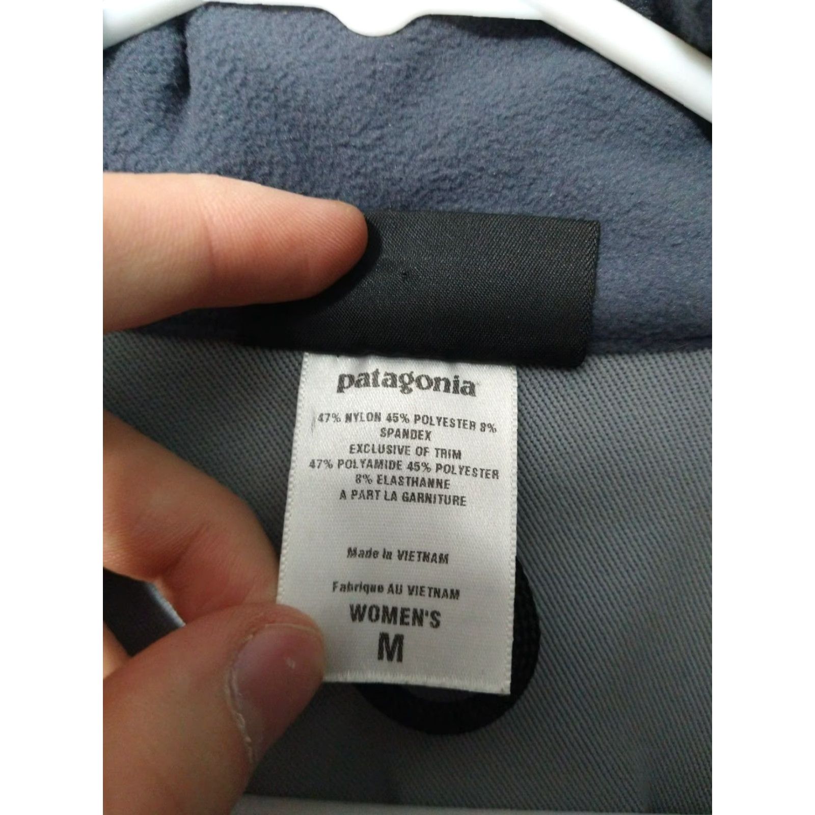 Patagonia Patagonia Jacket Womens Medium Blue Full Zip Soft Shell Outdoor Size M / US 6-8 / IT 42-44 - 7 Thumbnail
