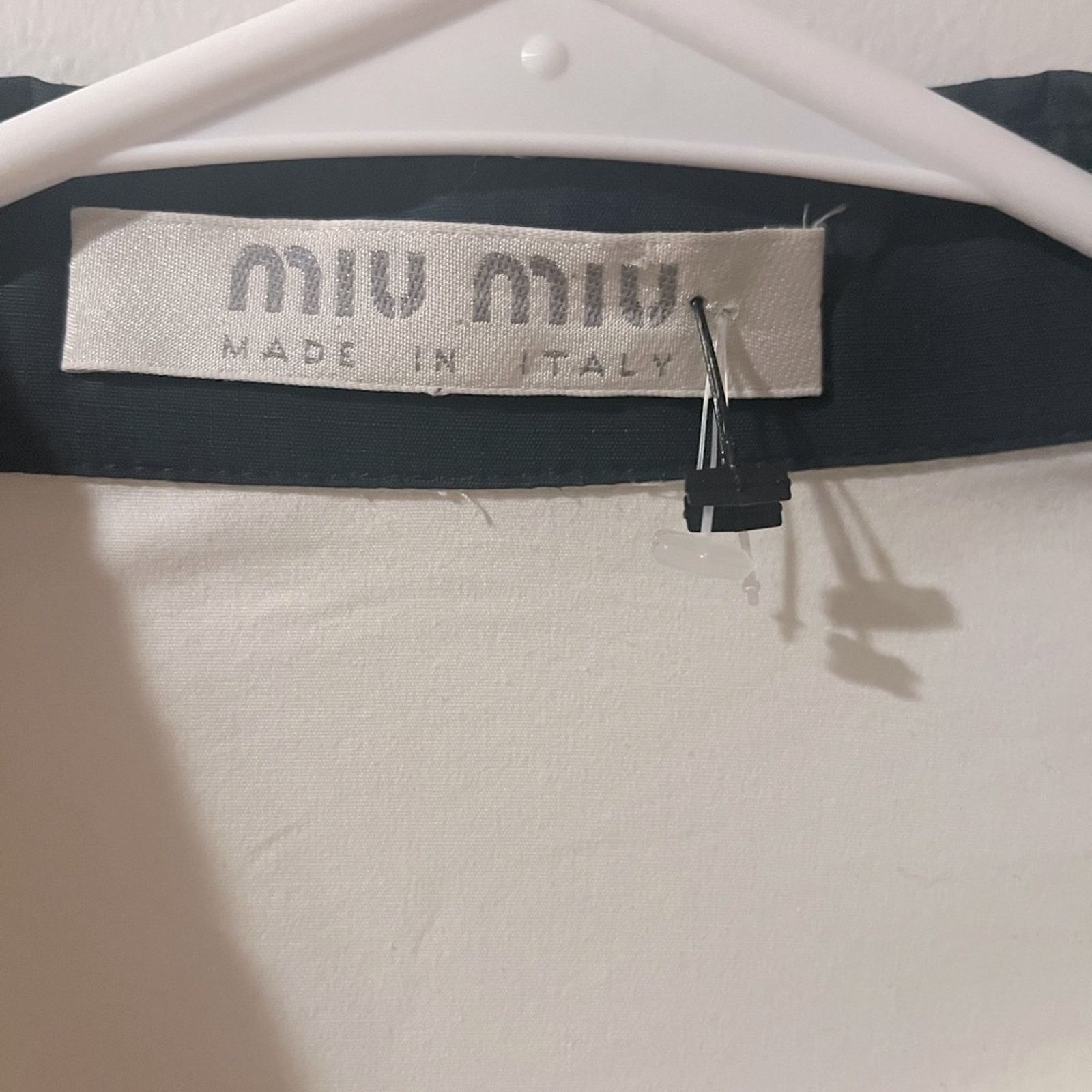 Miu Miu Miu Miu Button Down Dress Shirt Size S / US 4 / IT 40 - 9 Thumbnail