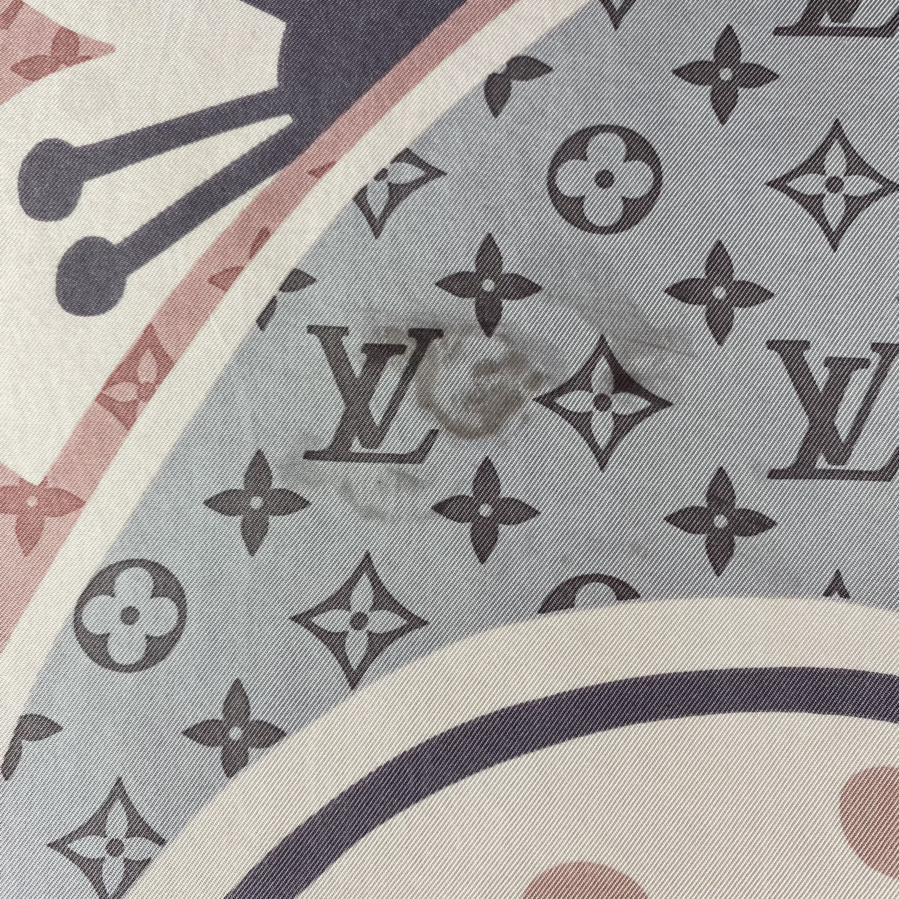 Louis Vuitton Vintage Louis Vuitton Silk Scarf Size ONE SIZE - 7 Thumbnail