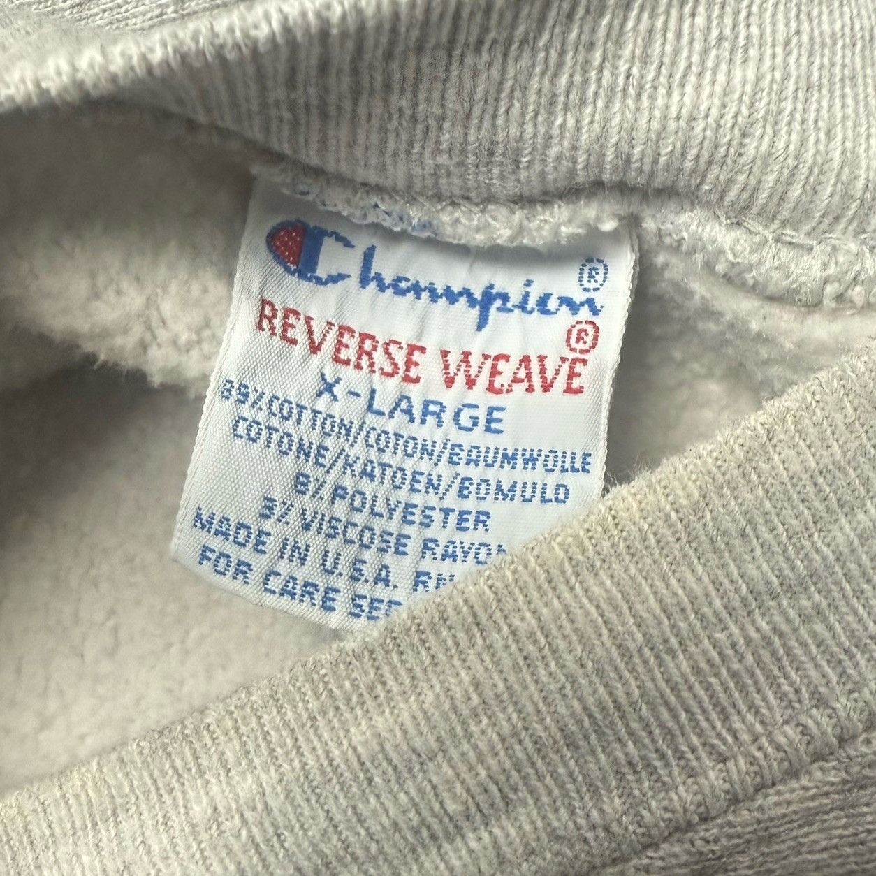 Champion Vintage 90s Champion Reverse Weave Stevenson Sweatshirt Mens Size US XL / EU 56 / 4 - 10 Thumbnail