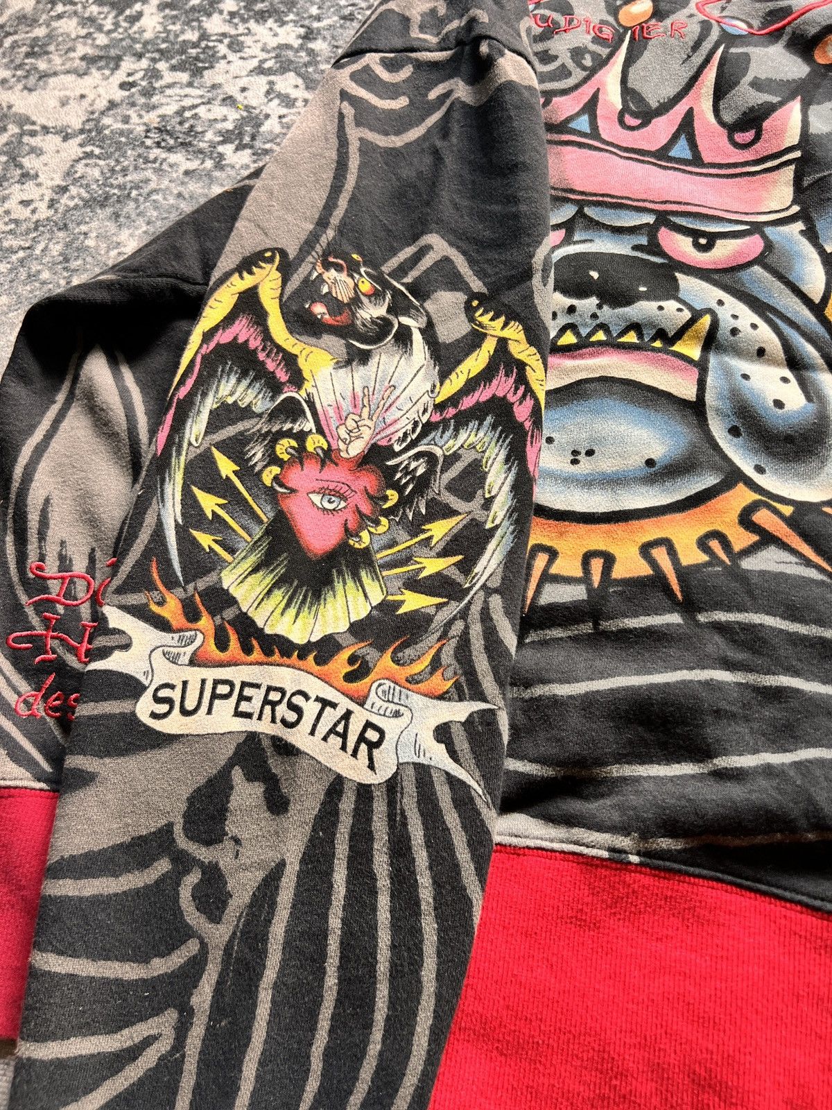 Ed Hardy Ed Hardy by Christian Audigier Hoodie Size US L / EU 52-54 / 3 - 16 Thumbnail