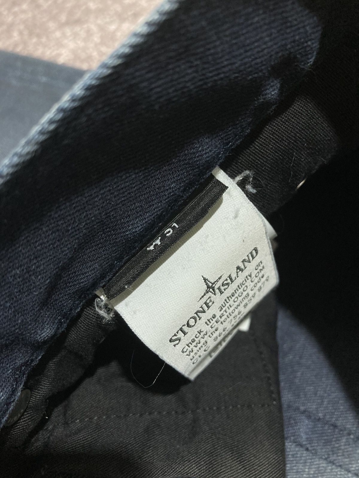 Stone Island Stone Island 2016 Dark Blue Chinos Jeans Pants Size US 31 - 8 Thumbnail