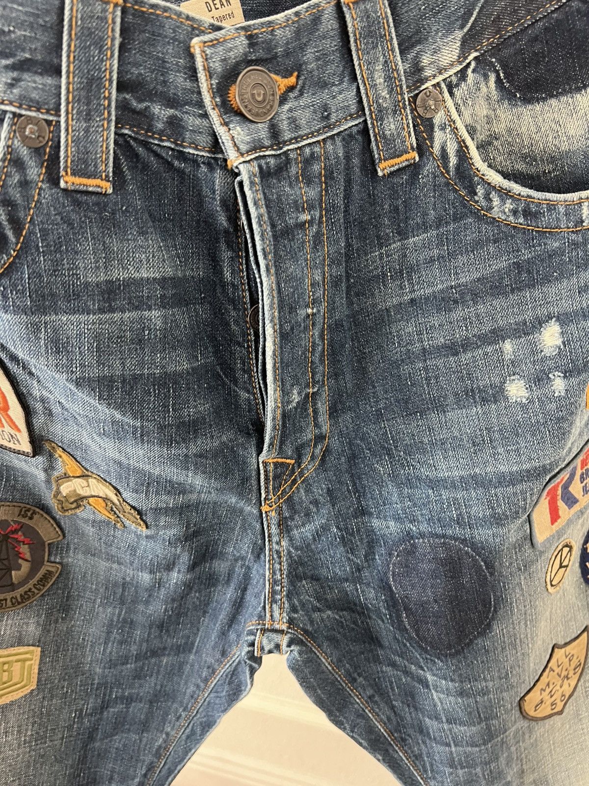 True Religion True religion denim patchwork jeans Size US 36 / EU 52 - 6 Thumbnail