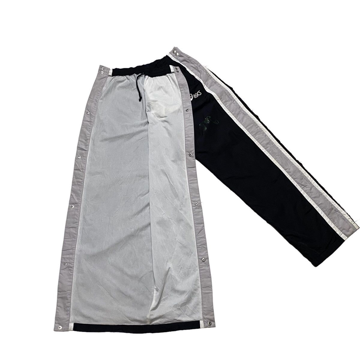 Asics asics vintage track pant side button Size US 34 / EU 50 - 3 Thumbnail
