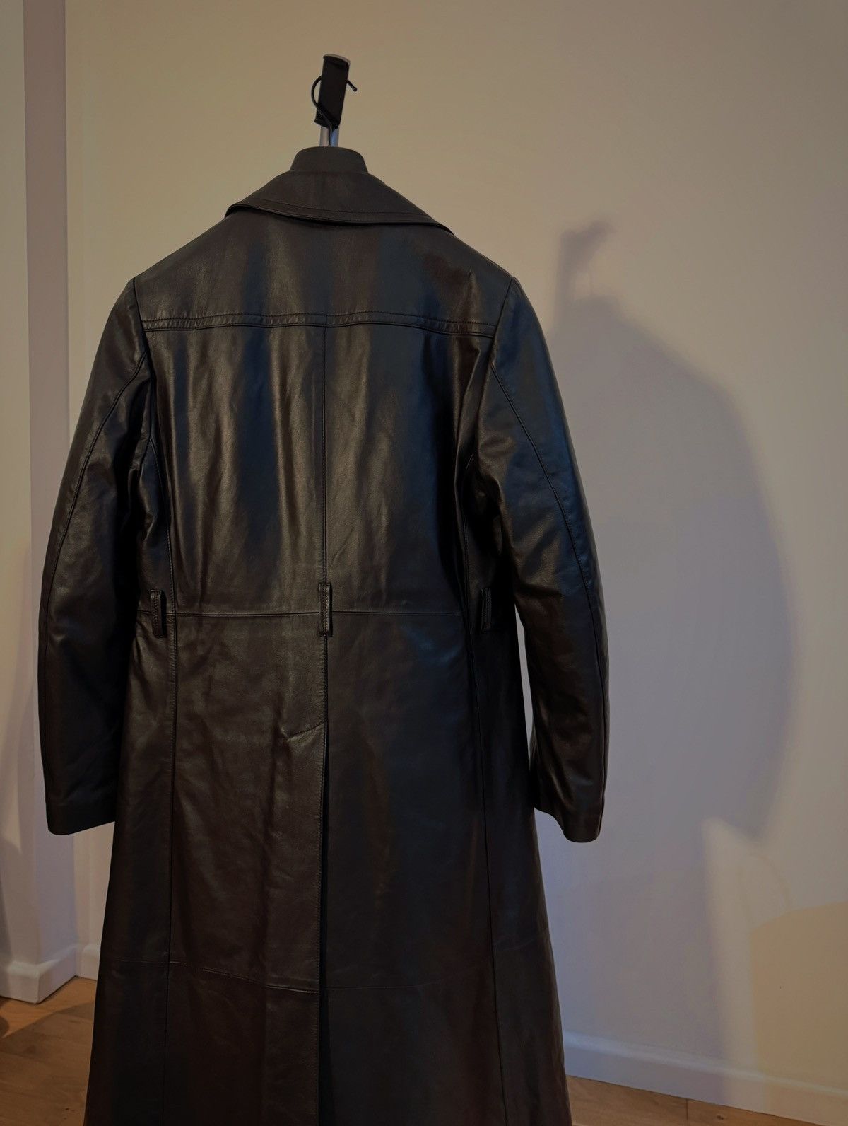Raf Simons RAF Simons Fall2020 Runway Long leather trench coat Size US S / EU 44-46 / 1 - 5 Thumbnail