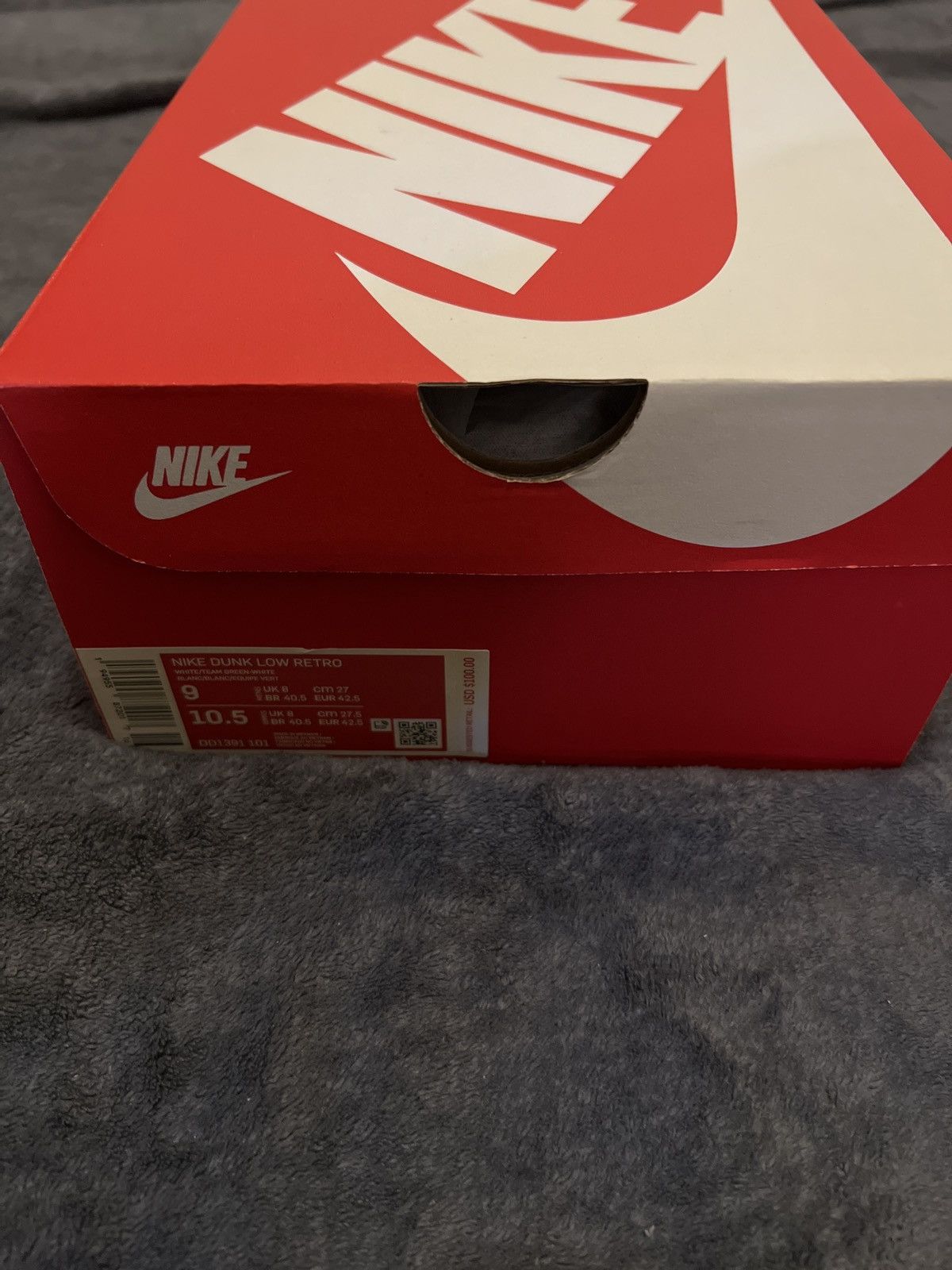 Nike MICHIGAN STATE GREEN DUNK Size US 9 / EU 42 - 7 Thumbnail