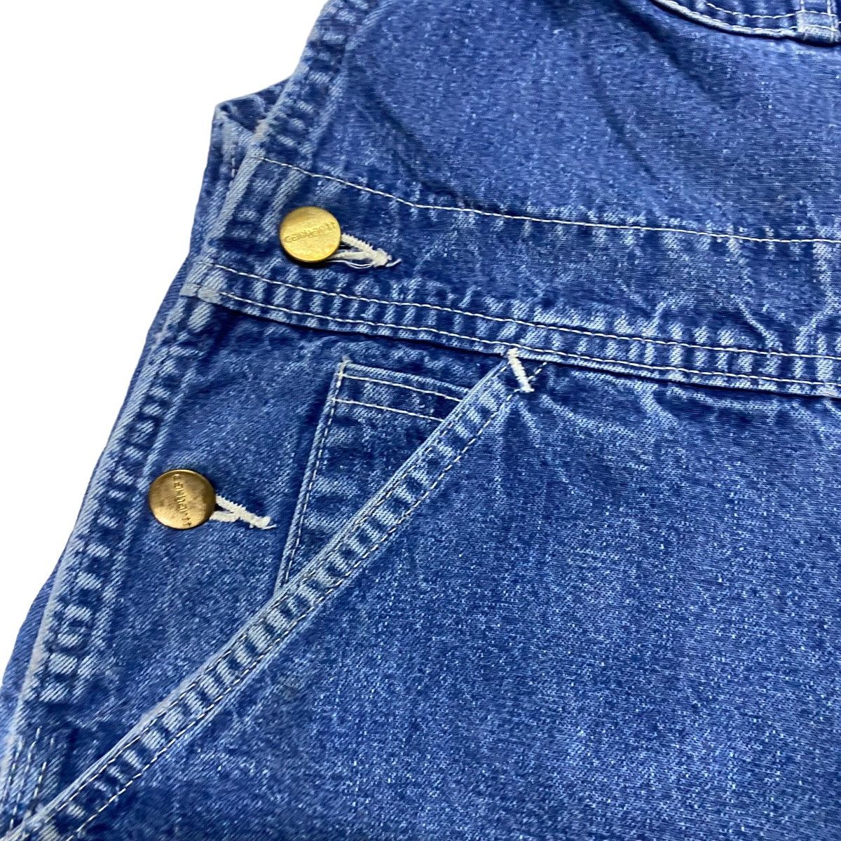 Vintage 90s Carhartt Overall Denim