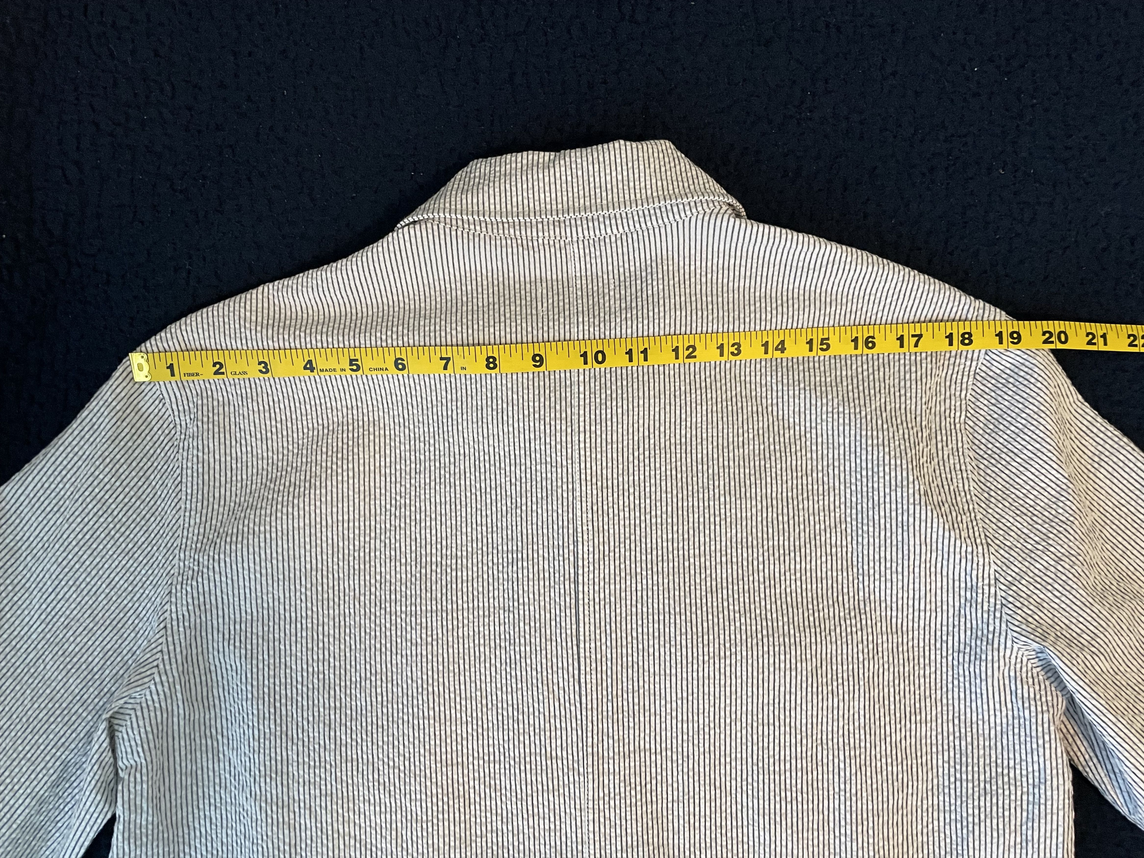 Frank & Oak Seersucker Overshirt Size US S / EU 44-46 / 1 - 7 Thumbnail