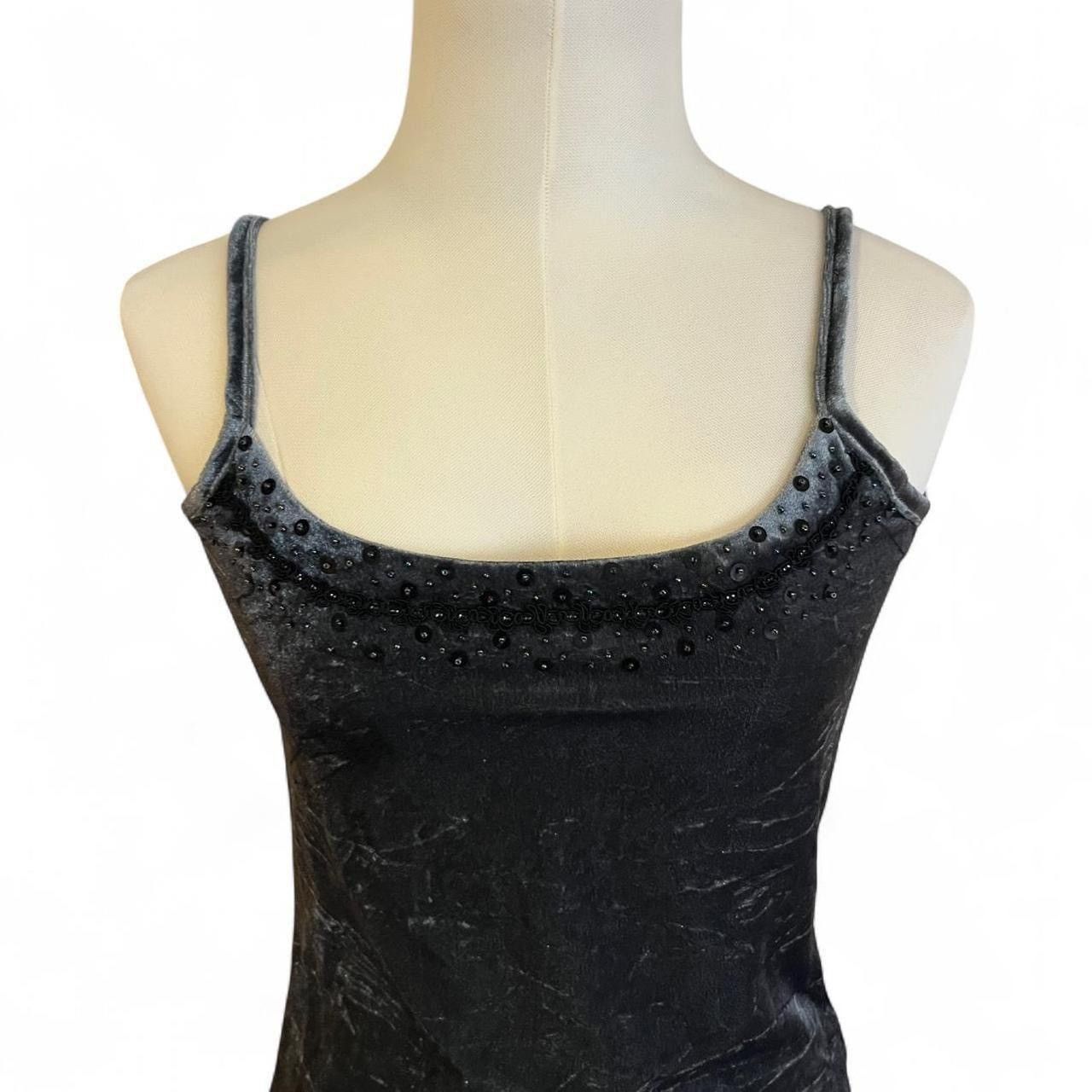 Other Y2K Velvet beaded embroidered Cami tank top🫧 Size XS / US 0-2 / IT 36-38 - 3 Thumbnail