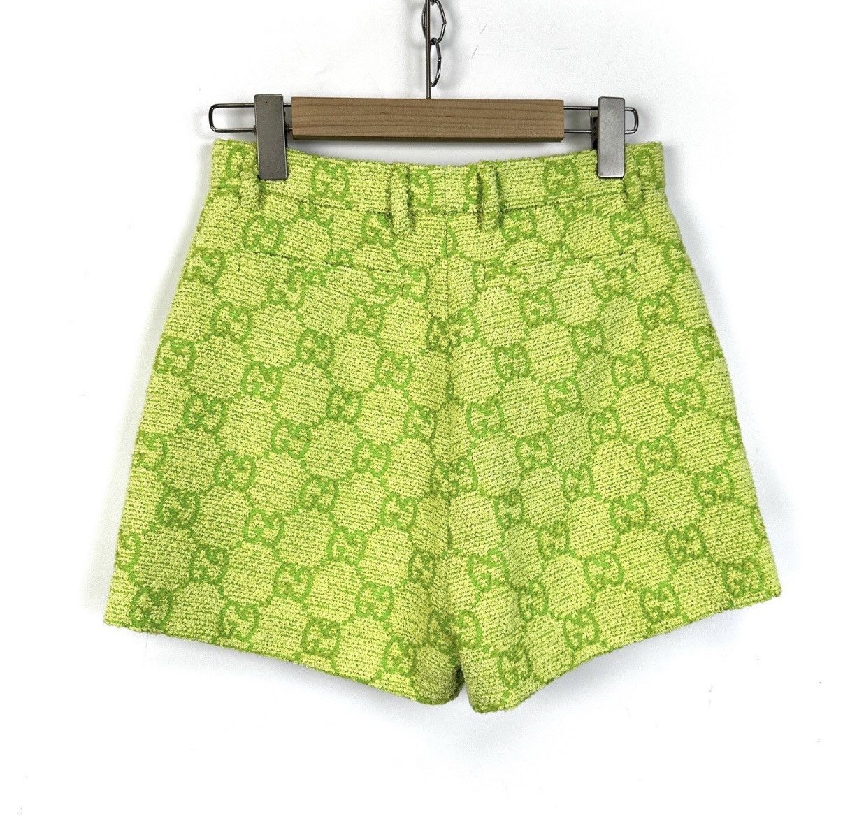 Gucci Gucci / Green All-Over GG Logo Horsebit Tweed-style Set K12 Size XS / US 0-2 / IT 36-38 - 6 Thumbnail