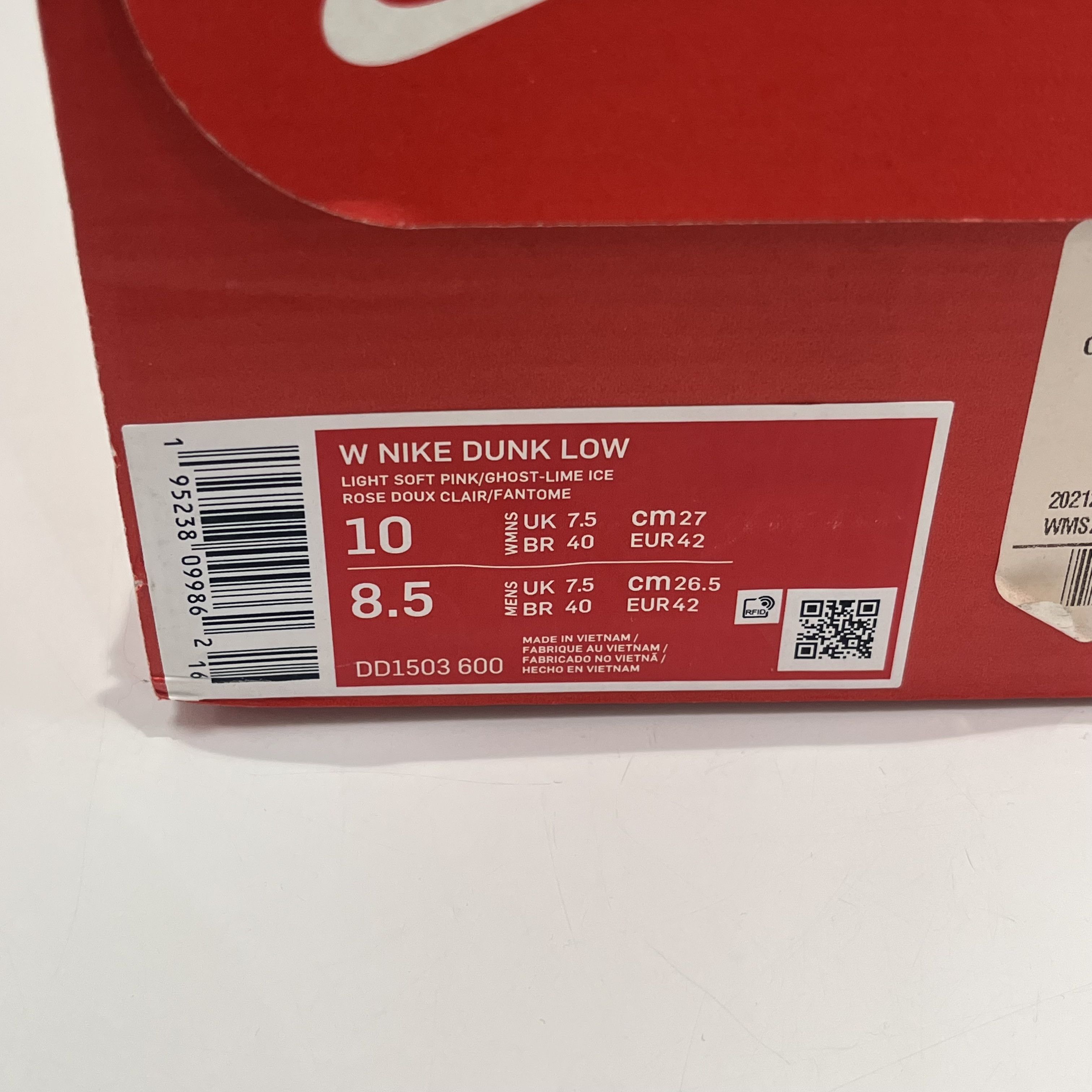 Nike Nike Dunk Low Lime Ice (W) Size US 10 / IT 40 - 8 Thumbnail