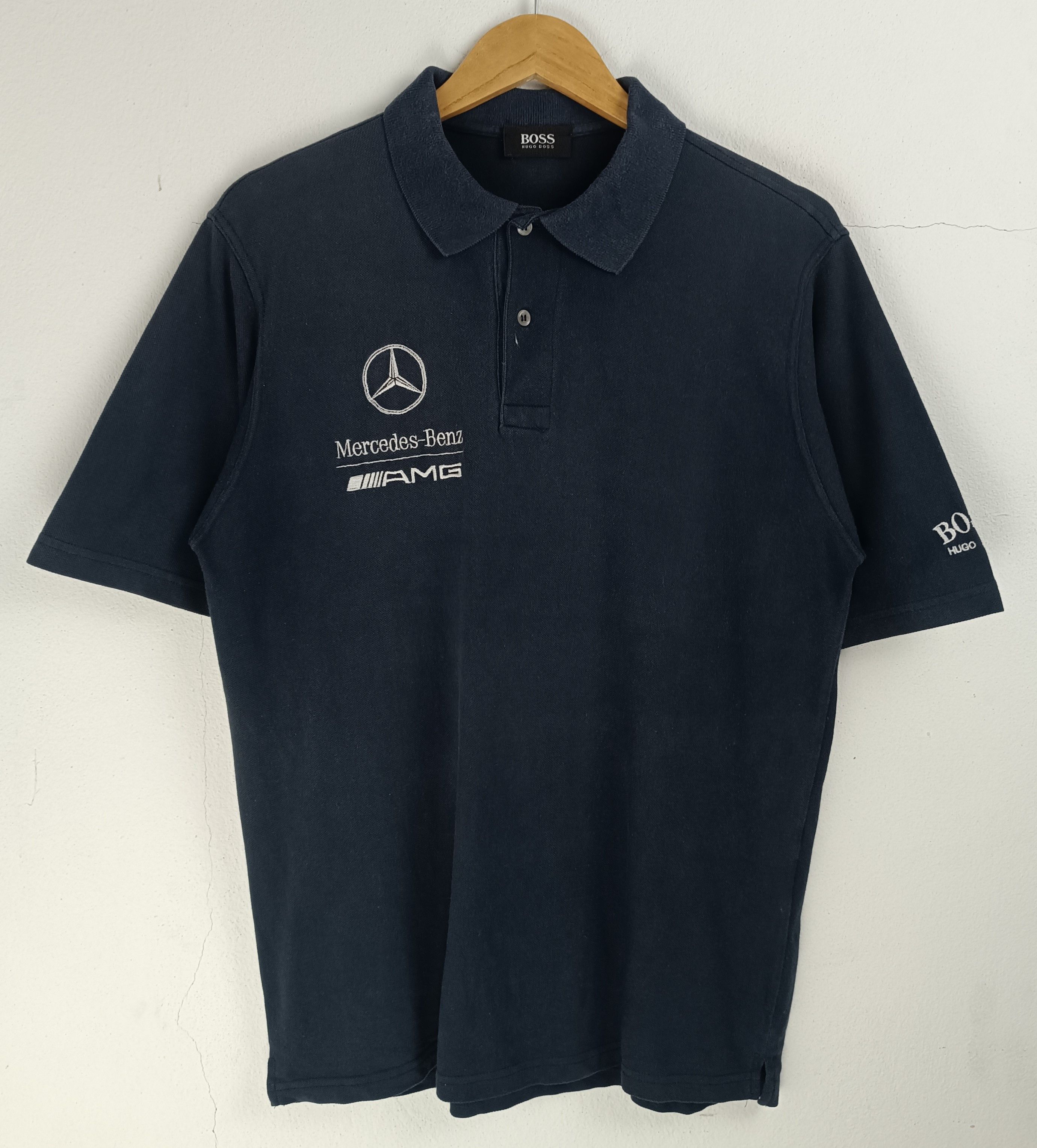 Mercedes-Benz VINTAGE FADED MERCEDES BENZ CAR RACING TEE F1 NASCAR Size US M / EU 48-50 / 2 - 3 Thumbnail