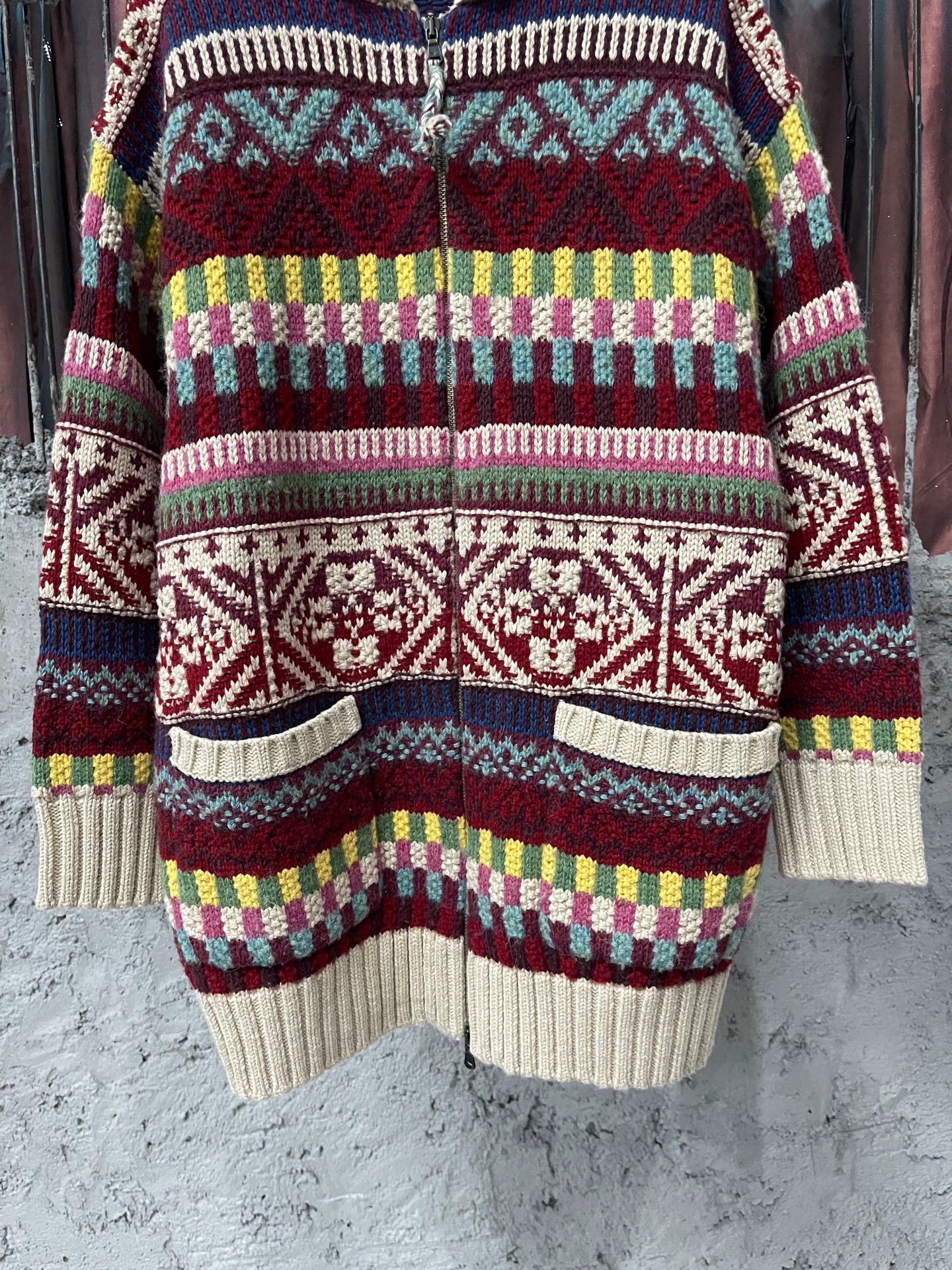 Polo Ralph Lauren Ralph Lauren Fair Isle Wool Jacket S New Size S / US 4 / IT 40 - 4 Thumbnail